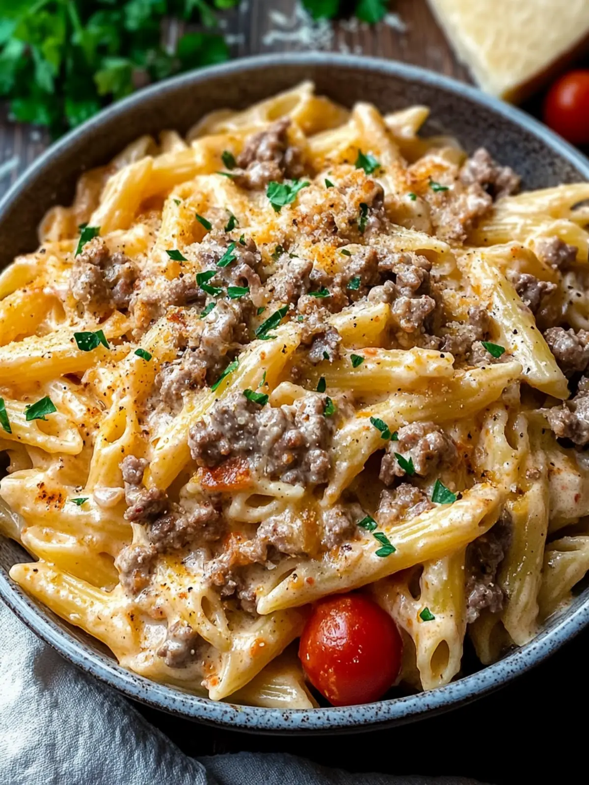 30-Minute High Protein Creamy Beef Pasta for Busy Nights 2 30-Minute High Protein Creamy Beef Pasta