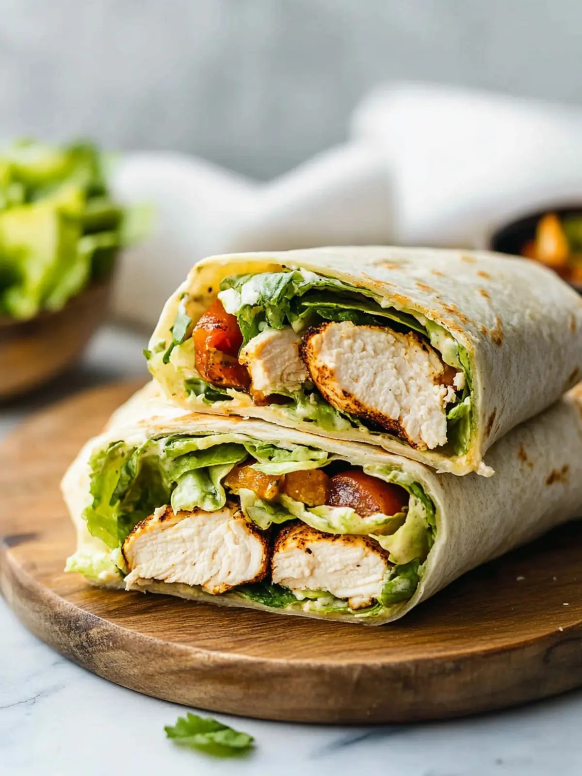 Easy Chicken Caesar Wrap: Your High-Protein Lunch Solution 3 Easy Chicken Caesar Wrap That Makes the Perfect High Protein Lunch