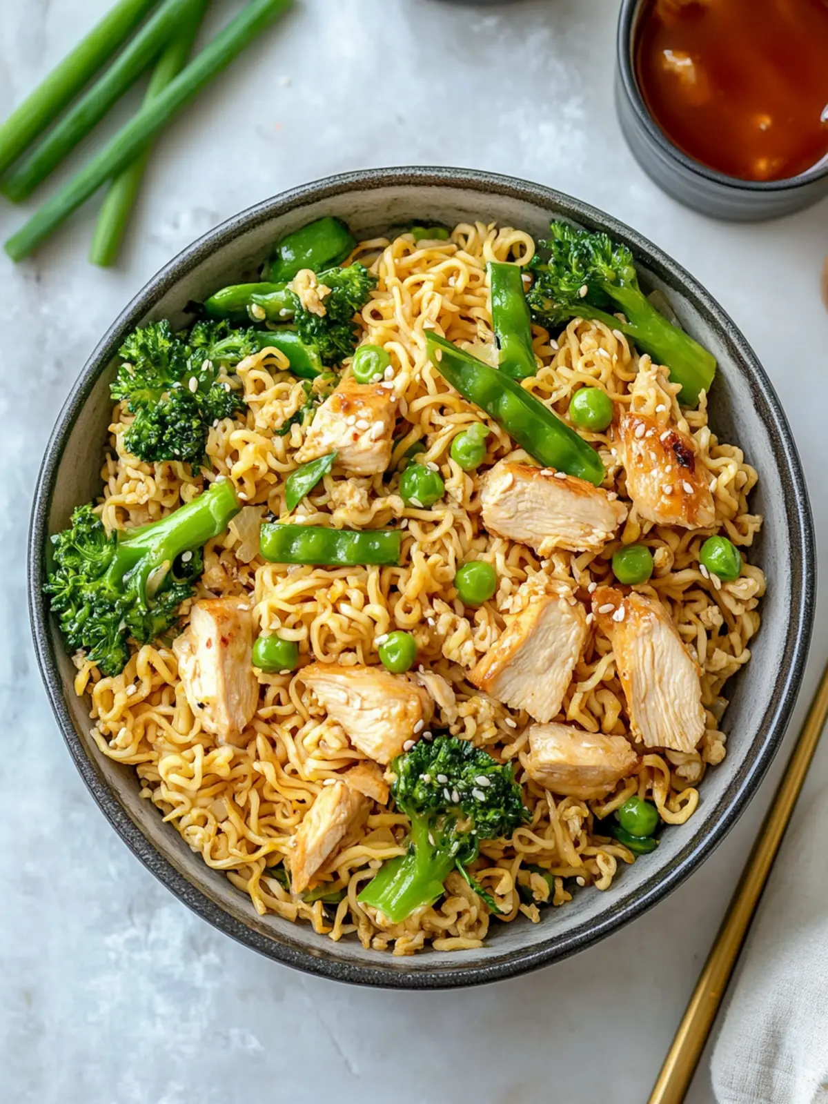 Easy Chicken Ramen Stir Fry Recipe In 30 Minutes for Busy Nights 2 Chicken Ramen Stir Fry Recipe In 30 Minutes