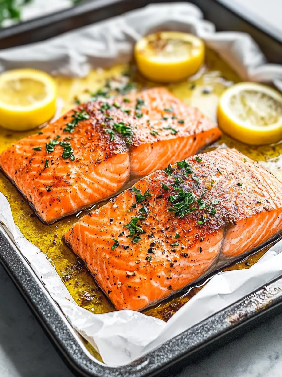 Irresistibly Flavorful Oven-Baked Salmon in 25 Minutes Flat 2 Irresistibly Flavorful Oven Baked Salmon in Just 25 Minutes