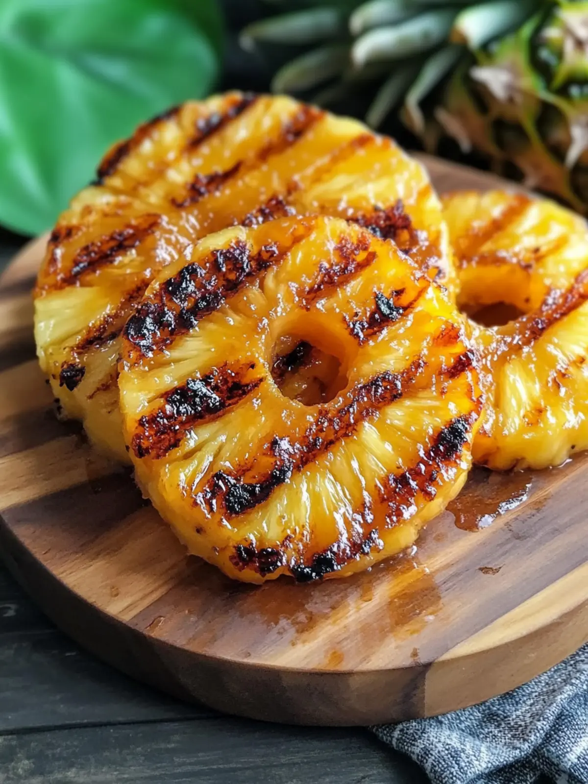 Flavorful Grilled Pineapple Recipe with Easy Brown Sugar Glaze 3 Flavorful Grilled Pineapple Recipe Easy Brown Sugar Glaze for Perfect Summer Dessert
