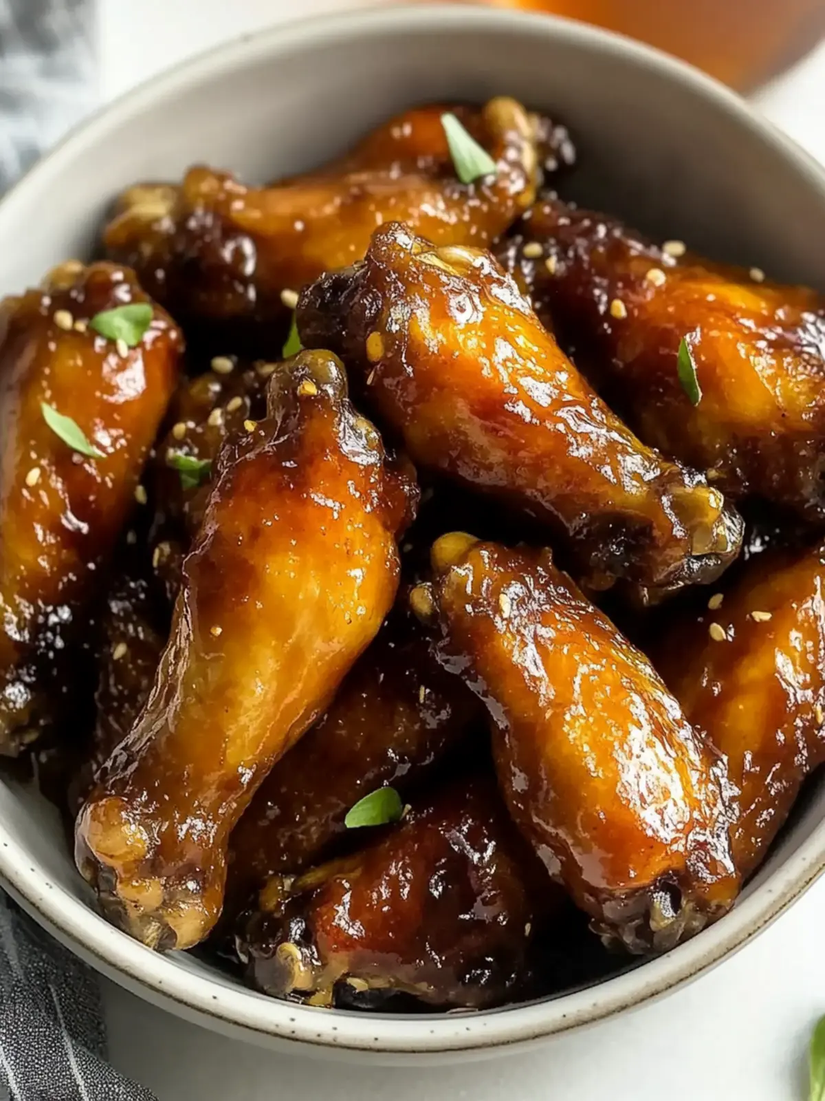 Juicy Sticky Peach Chicken Wings: Fall's Best Flavor Hit 4 Juicy Sticky Peach Chicken Wings: Best Fall Flavor