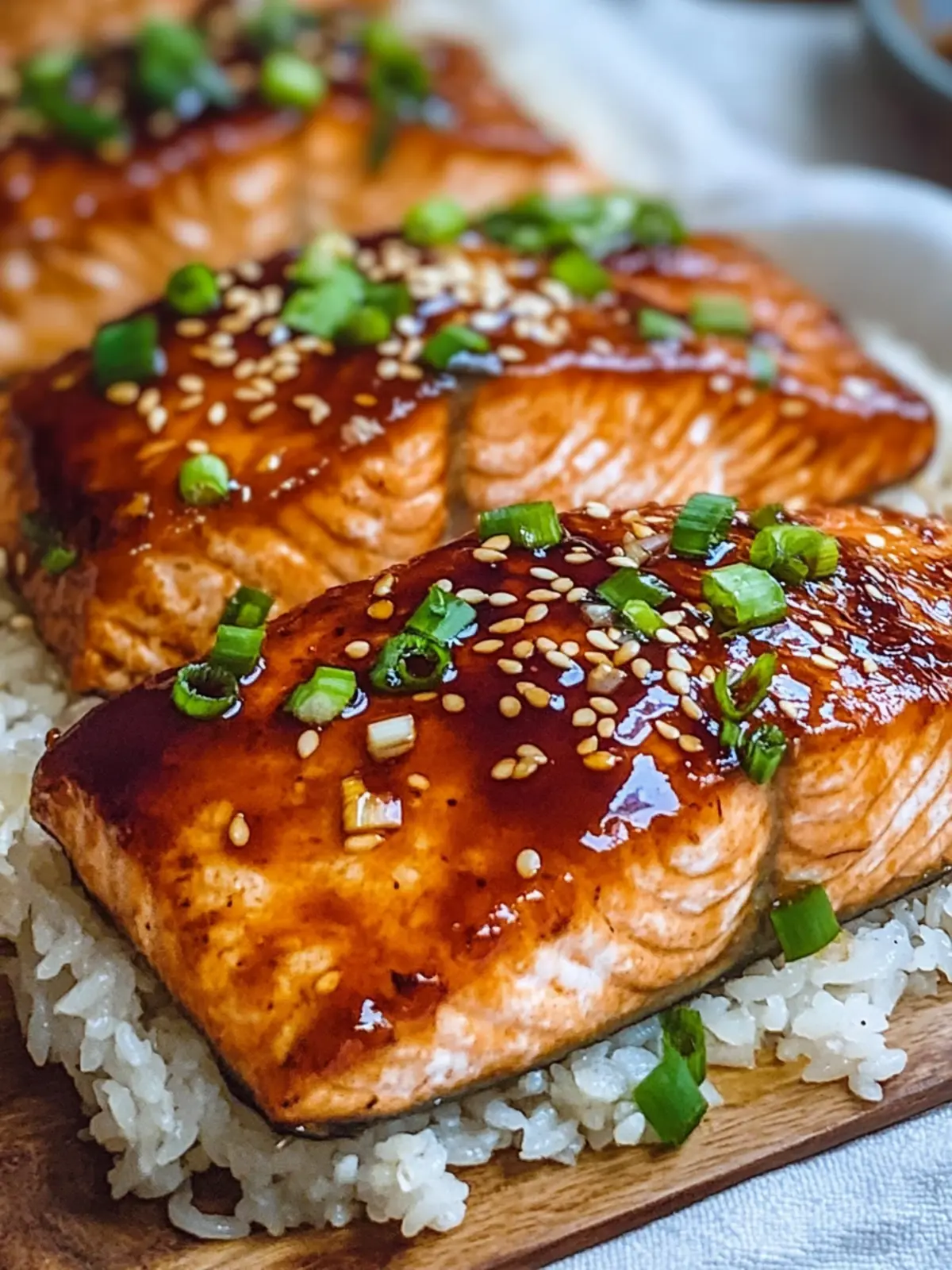 Savory Teriyaki Salmon: A Quick 15-Minute Dinner Delight 3 Teriyaki Salmon