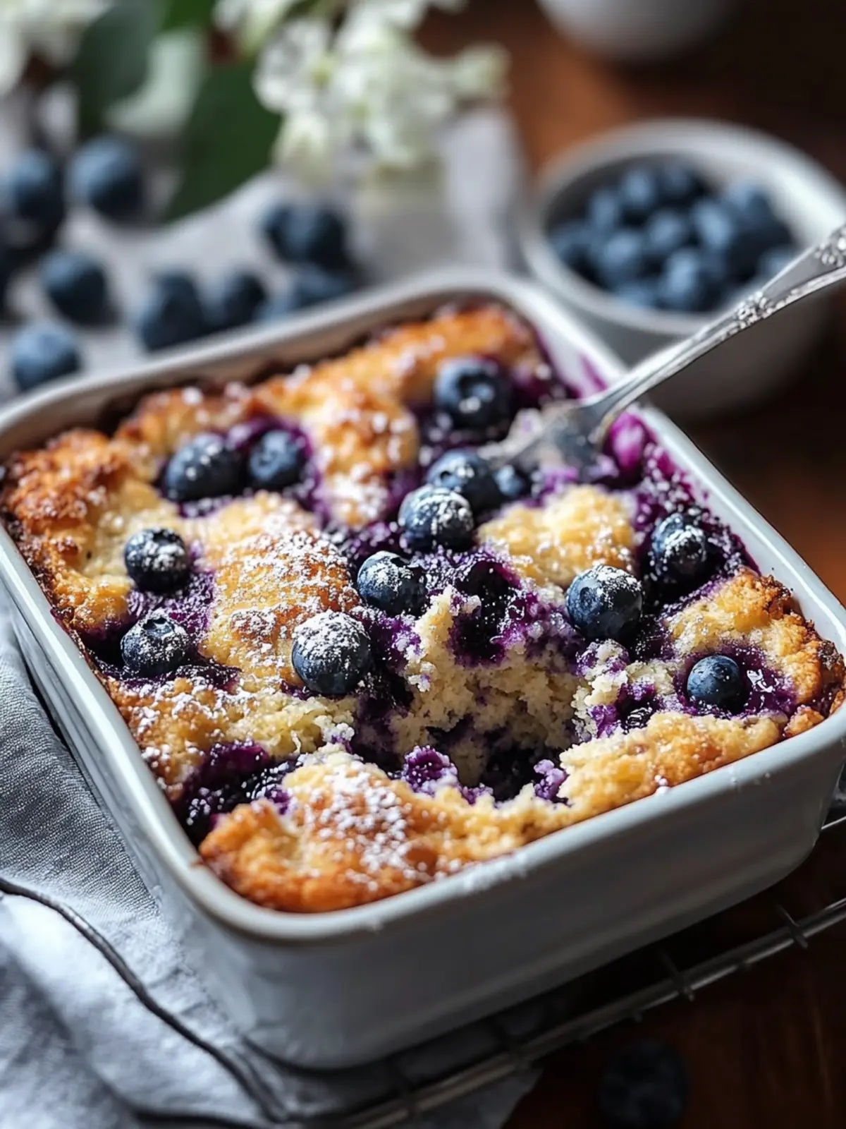 Delicious Blueberry Cottage Cheese Breakfast Bake You’ll Love 4 Delicious Blueberry Cottage Cheese Breakfast Bake