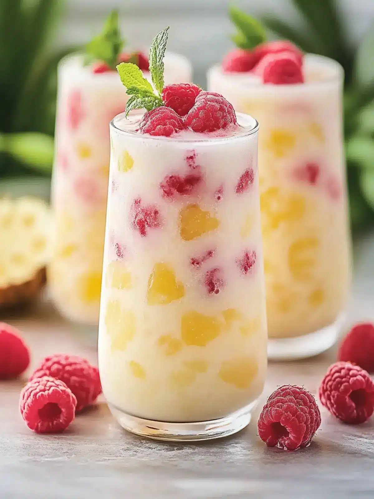 Easy Raspberry Colada Twist Recipe: Your New Summer Favorite 2 Easy Raspberry Colada Twist Recipe: A Refreshing Tropical Delight