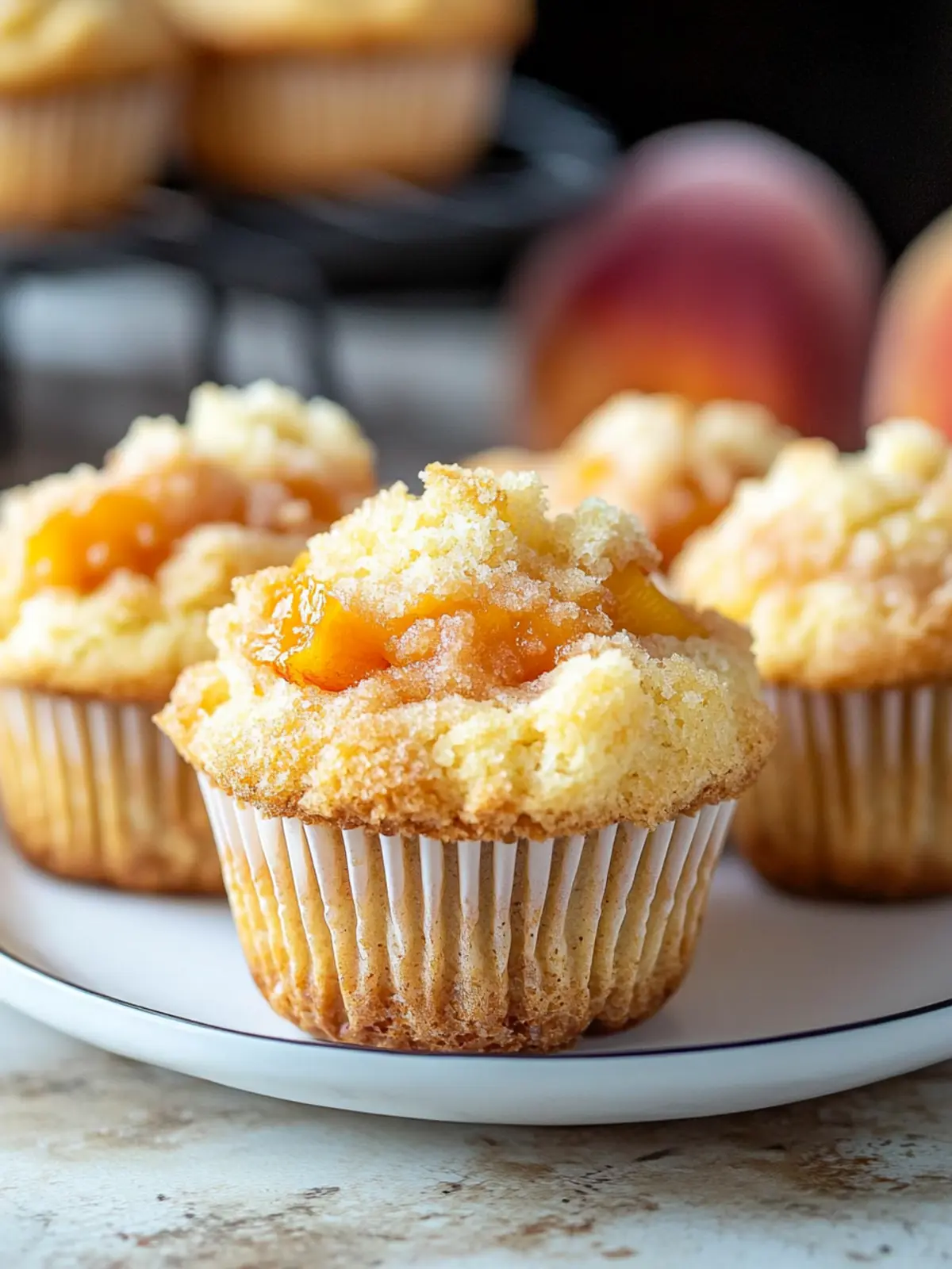 Peach Cobbler Muffins Made Easy with Fresh or Canned Peaches 5 Peach Cobbler Muffins (with Fresh or Canned Peaches)