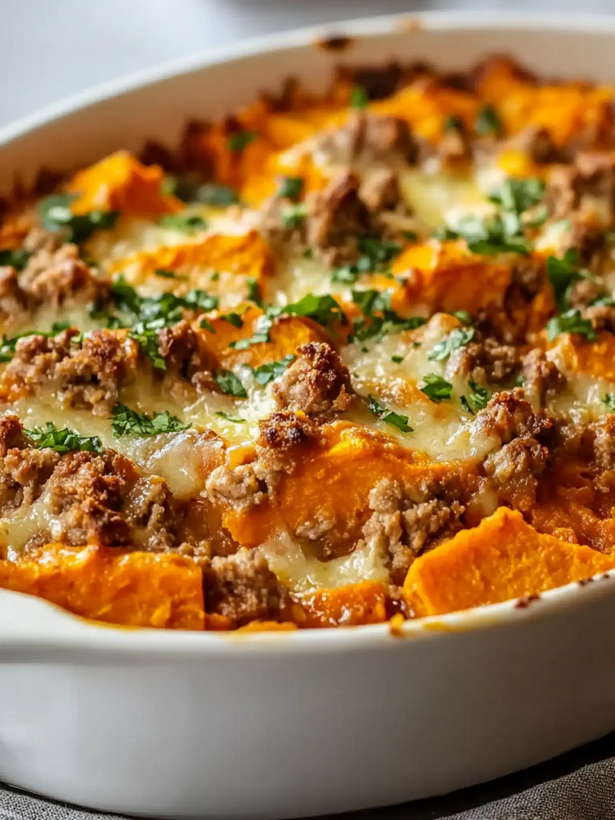 Savory Ground Turkey Sweet Potato Bake for Busy Nights 5 Ground Turkey Sweet Potato Bake