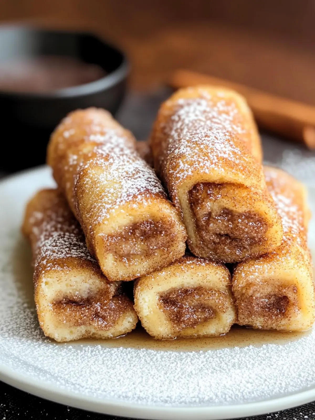 Cinnamon French Toast Roll Ups: A Fun and Sweet Breakfast Treat 3 Cinnamon French Toast Roll Ups