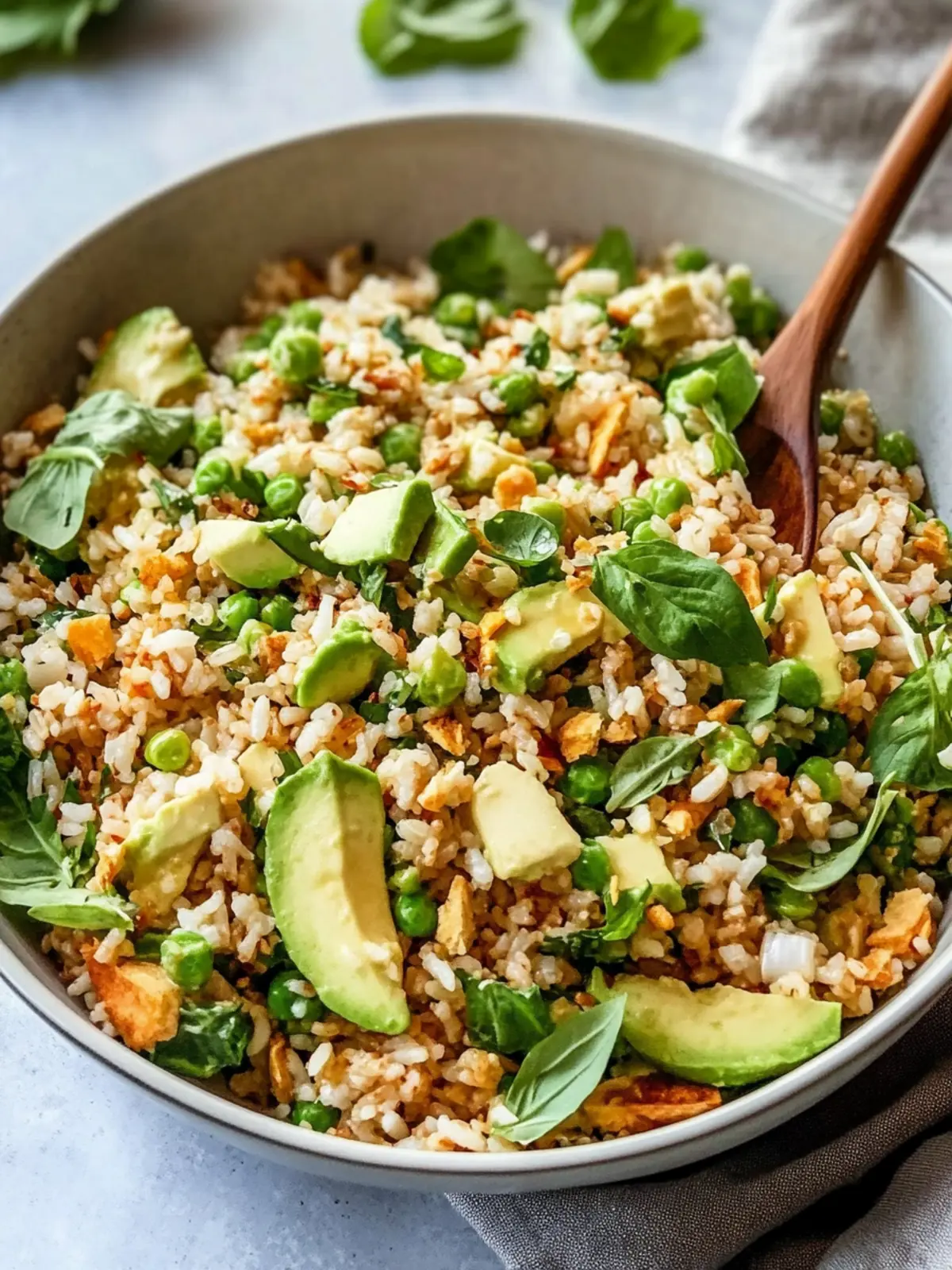 Crispy Rice Salad (High Protein) for a Crunchy Delight 2 Crispy Rice Salad (High Protein)