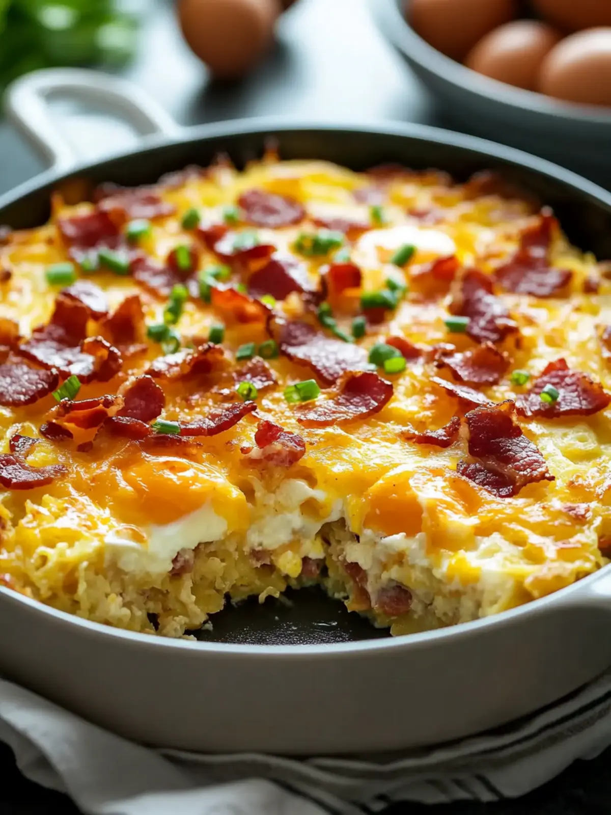 Bacon Egg and Hash Brown Casserole: Your Lazy Weekend Delight 4 Bacon Egg and Hash Brown Casserole for a Lazy Weekend Breakfast