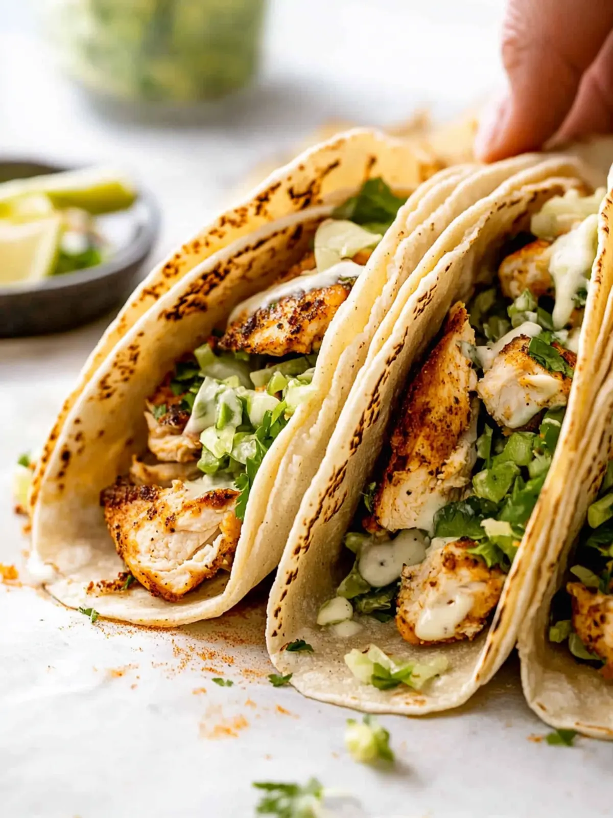 Chicken Caesar Smash Tacos: A Flavor Explosion You Need! 5 Chicken Caesar Smash Tacos