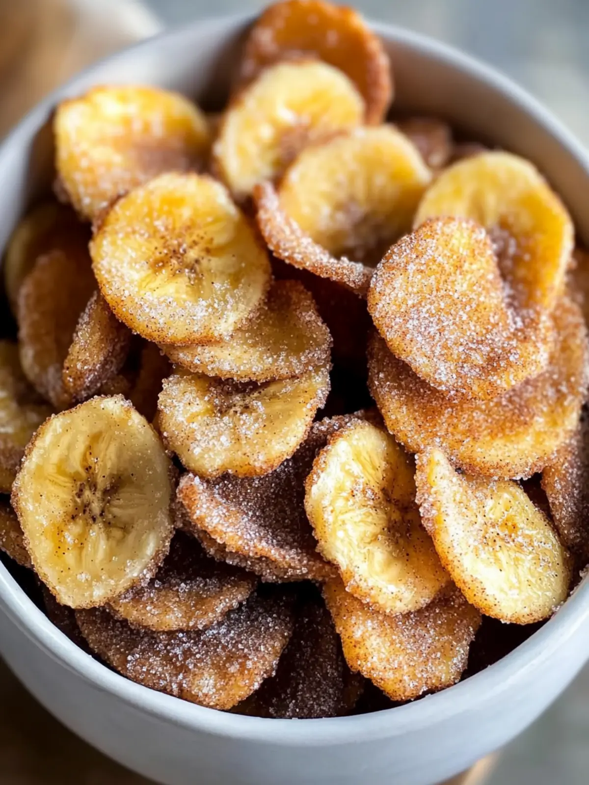 Healthy Air Fryer Cinnamon Sugar Banana Chips Recipe You’ll Love 2 Healthy Air Fryer Cinnamon Sugar Banana Chips Recipe