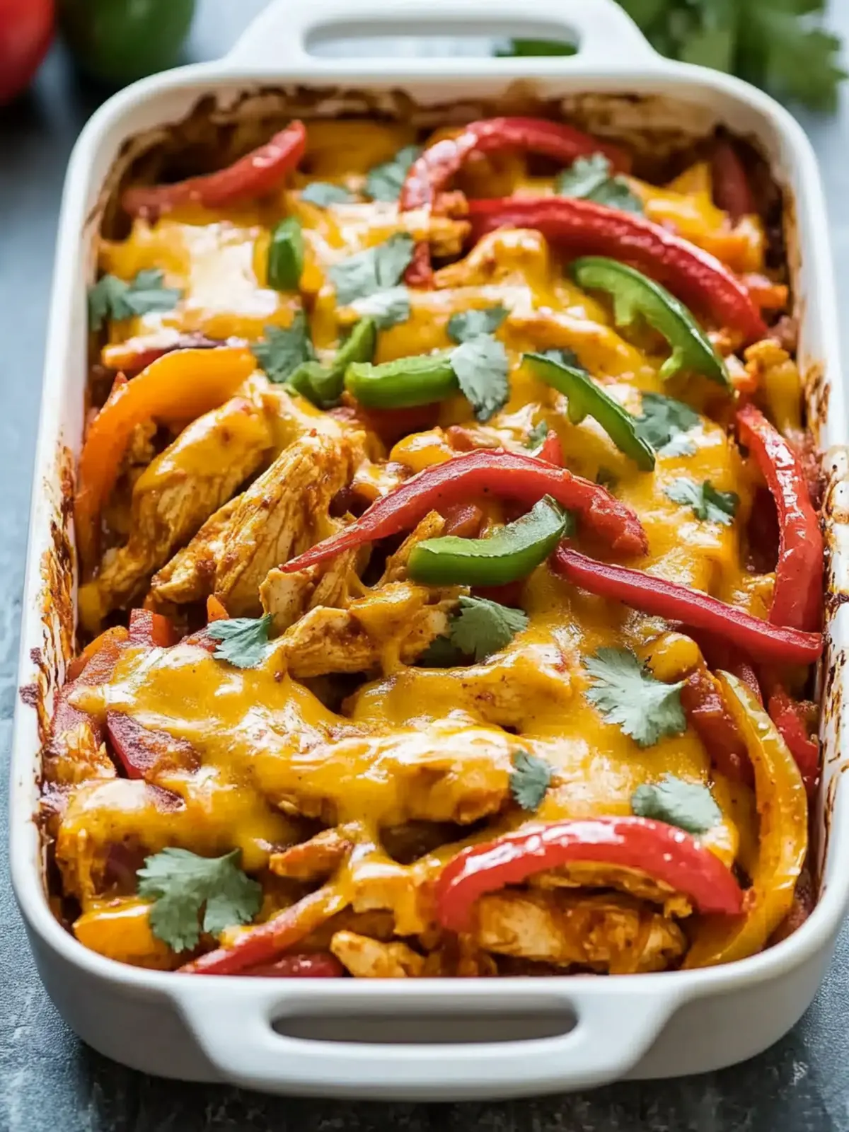 Cheesy Chicken Fajita Casserole Recipe for Family Bliss 5 Cheesy Chicken Fajita Casserole Recipe