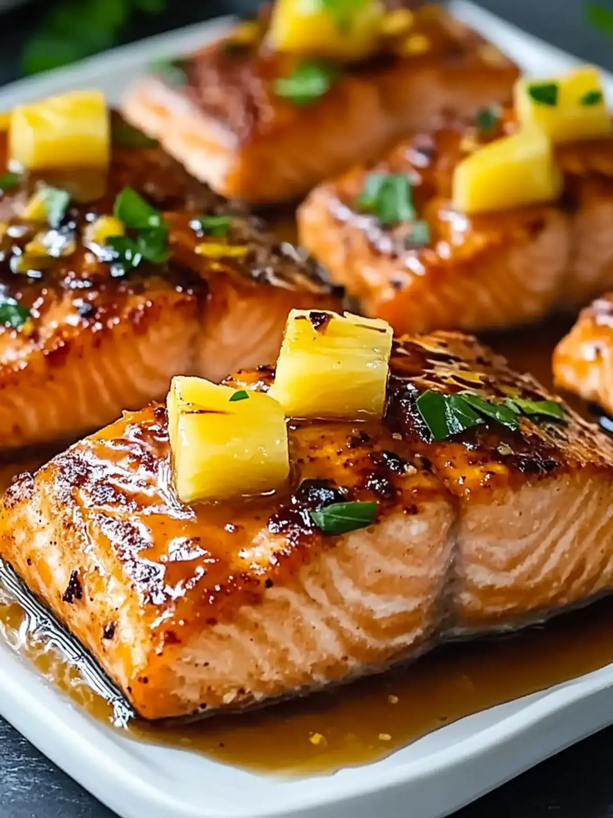 Honey Pineapple Glazed Salmon Recipe You Must Try Tonight 5 Honey Pineapple Glazed Salmon Recipe is a must-try!