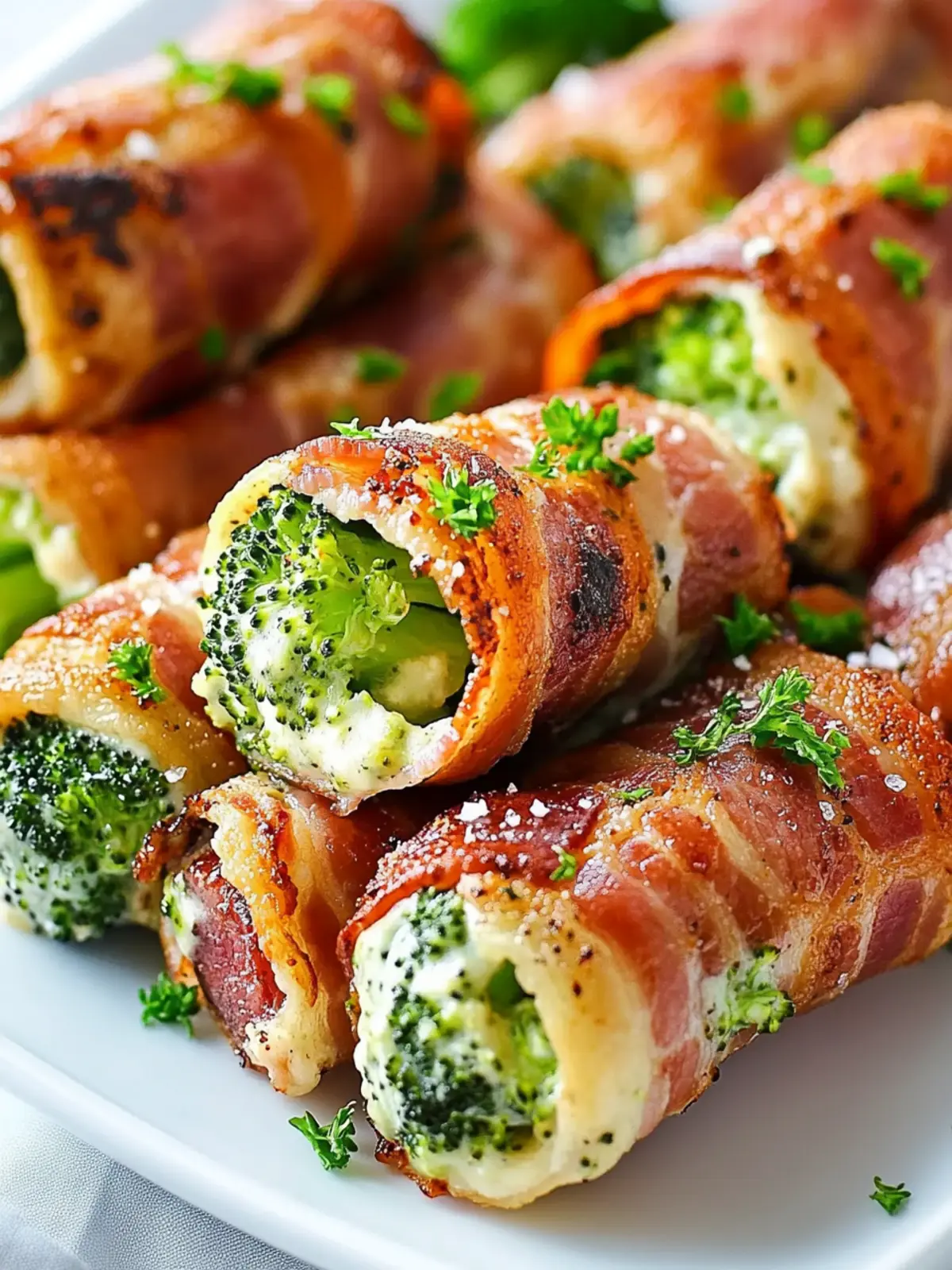 Crispy Keto Broccoli Bacon Rollups: Perfect Family Snack Delight 5 Crispy Keto Broccoli Bacon Rollups: The Ultimate Family Snack