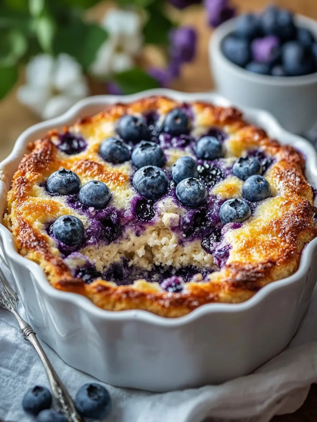 Delicious Blueberry Cottage Cheese Breakfast Bake You’ll Love 3 Delicious Blueberry Cottage Cheese Breakfast Bake