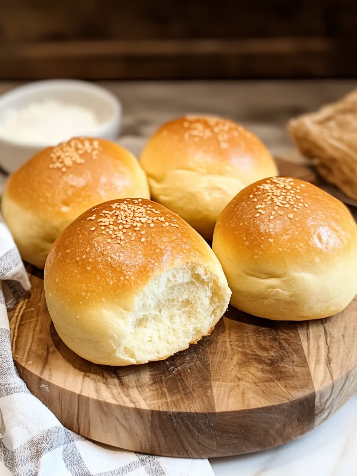 Soft Sourdough Hamburger Buns – One Bowl Wonder Recipe 5 Soft Sourdough Hamburger Buns – Easy 1 Bowl Recipe