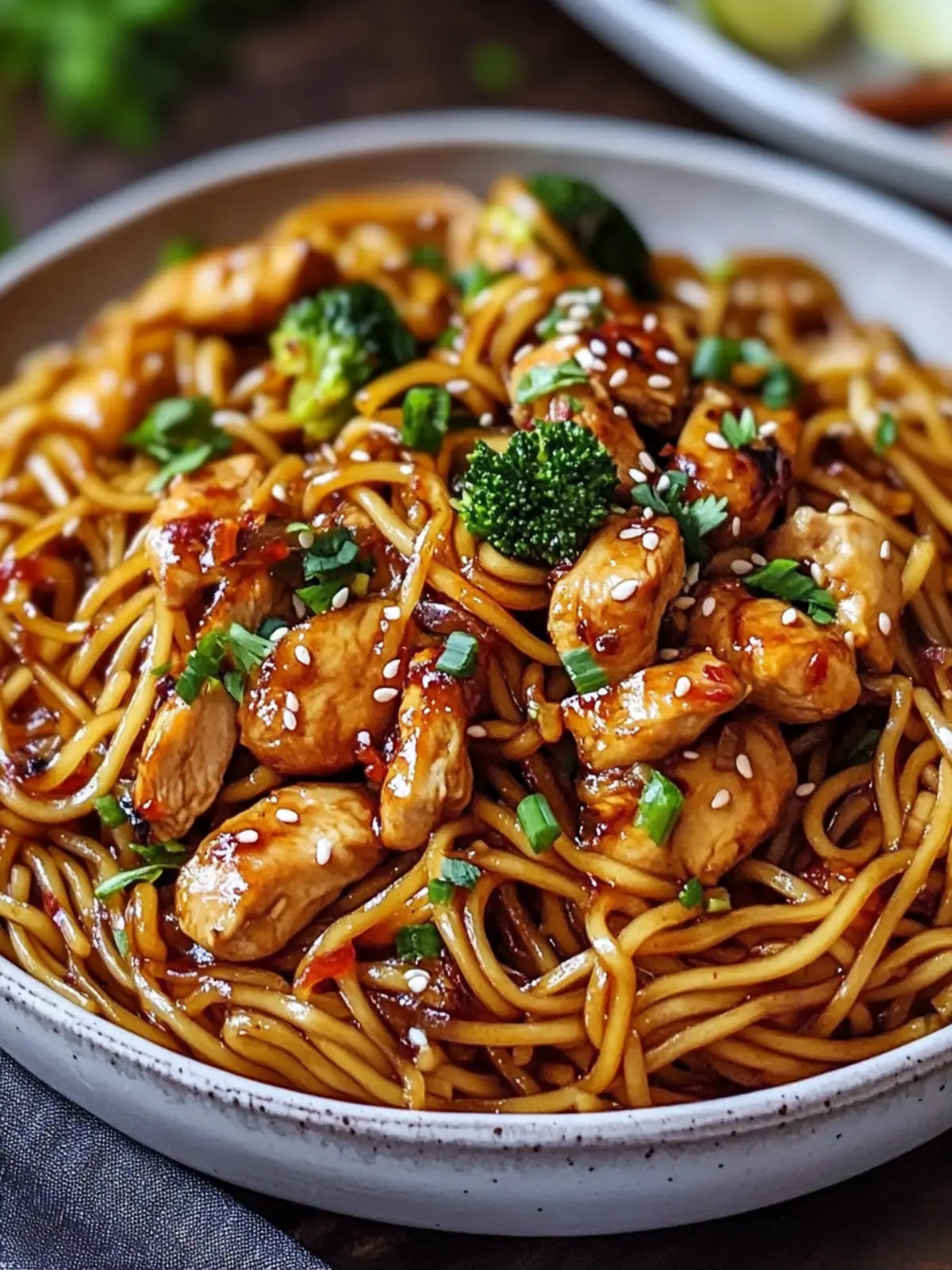 Sticky Garlic Chicken Noodles – Sweet, Savory, and Simply Delicious 4 Sticky Garlic Chicken Noodles – Sweet, Savory & So Flavorful