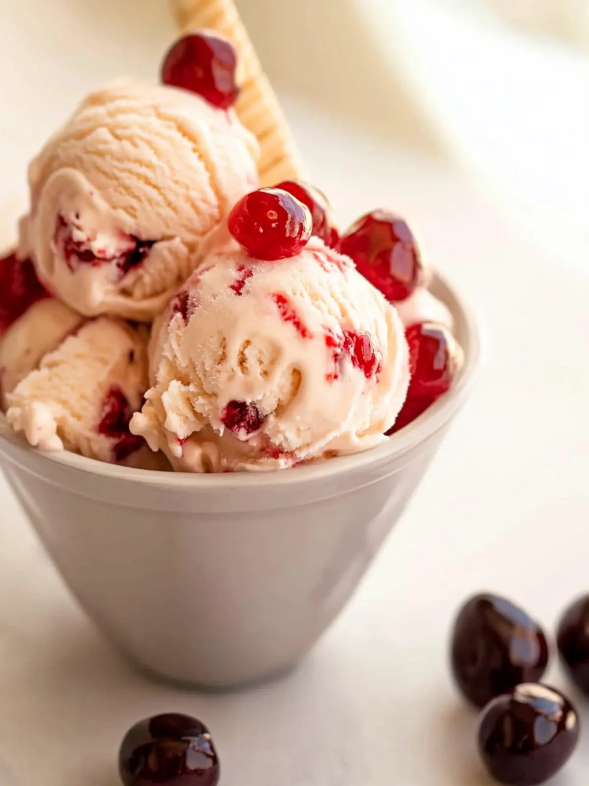 Delightful Cherry Amaretto Ice Cream to Beat the Heat 5 Cherry Amaretto Ice Cream