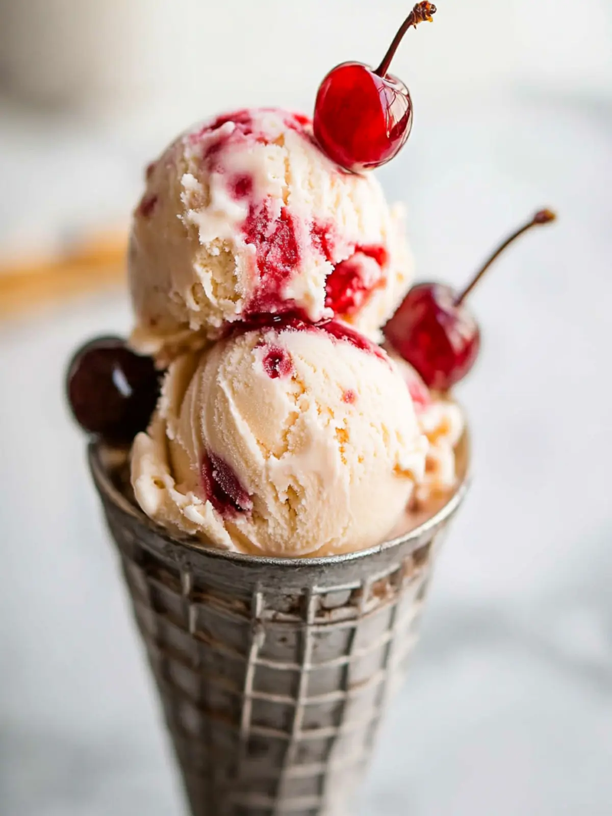 Delightful Cherry Amaretto Ice Cream to Beat the Heat 4 Cherry Amaretto Ice Cream