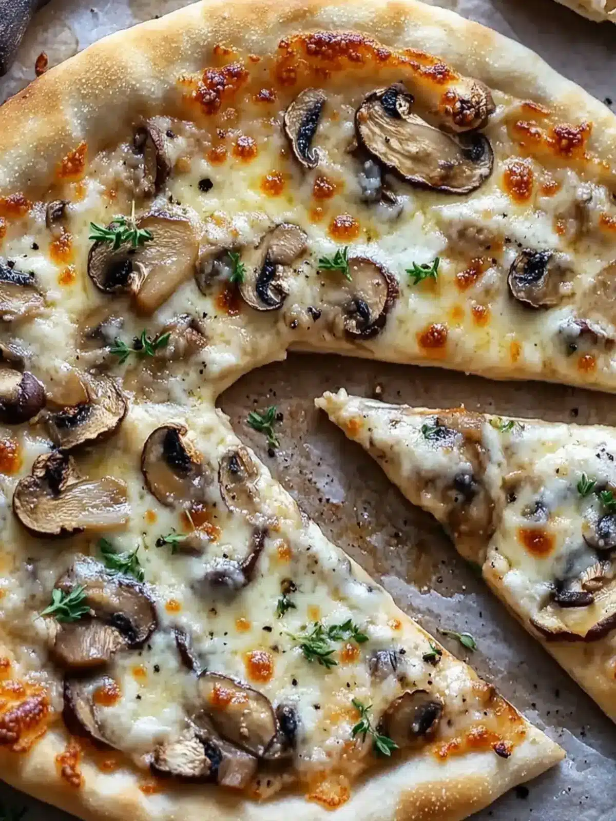 White Garlic Mushroom Pizza: Your New Favorite Comfort Dish 5 White Garlic Mushroom Pizza: An Incredible Ultimate Recipe