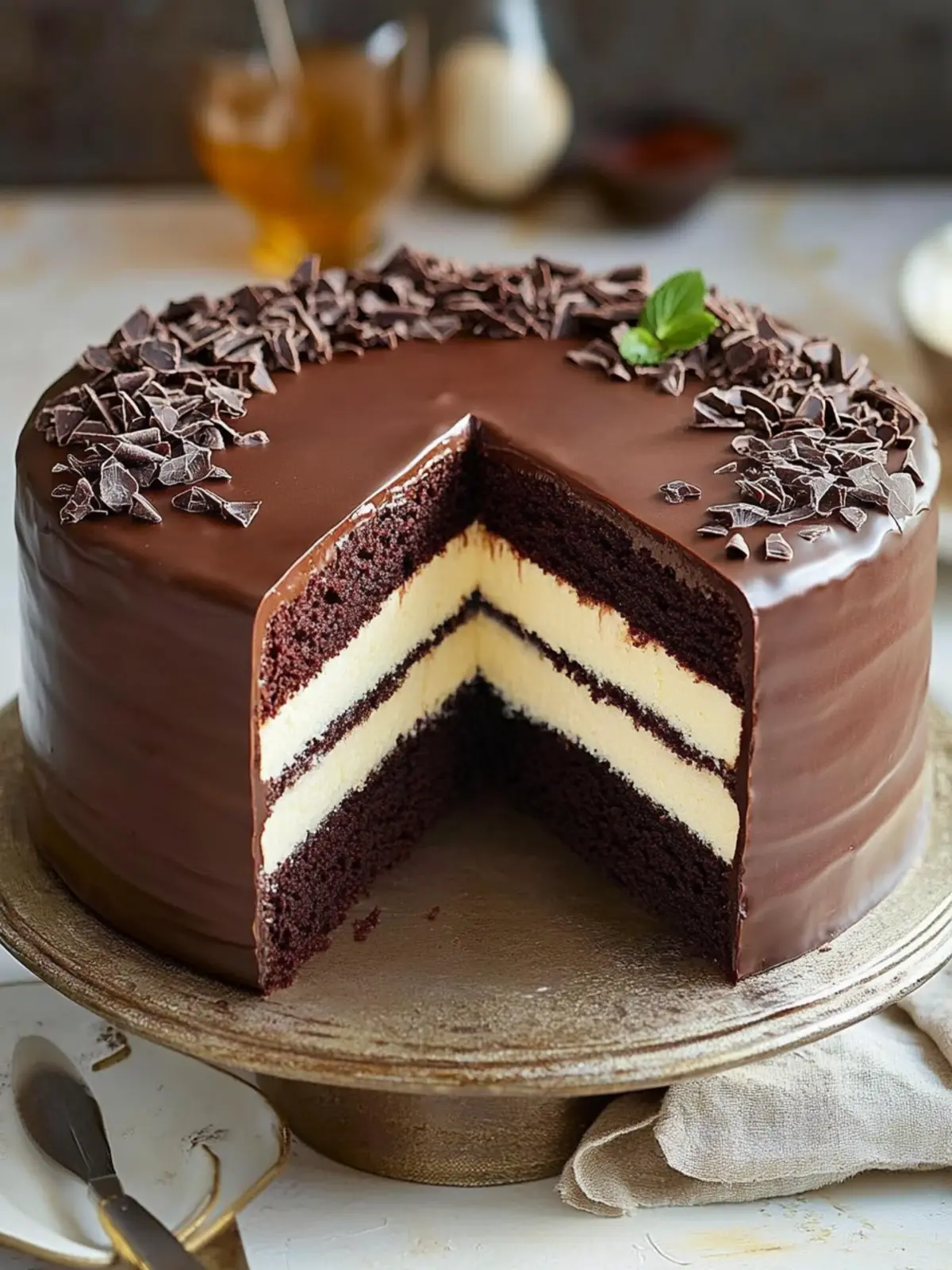 Classic Triple Chocolate Tuxedo Cake Just Like Grandma Made 5 Classic Triple Chocolate Tuxedo Cake Just Like Grandma Made