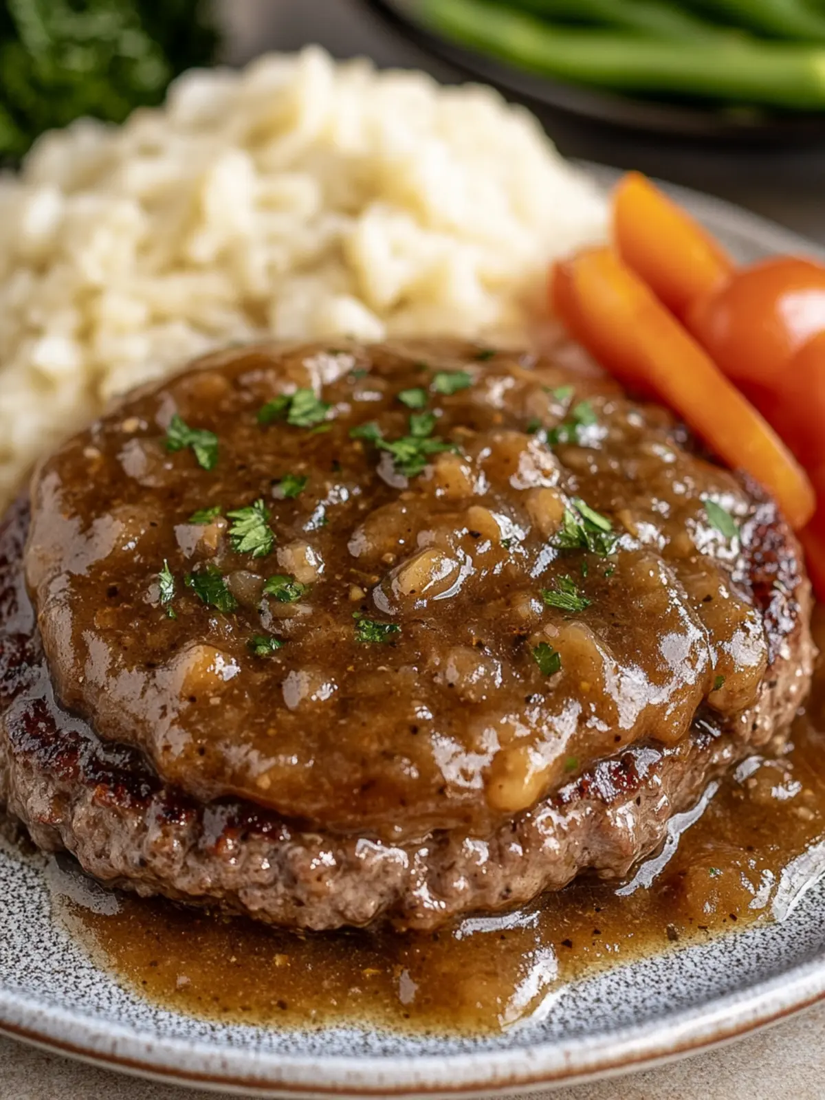 Savory Slow Cooker Smothered Hamburger Steaks Your Family Will Love 4 Slow Cooker Smothered Hamburger Steaks