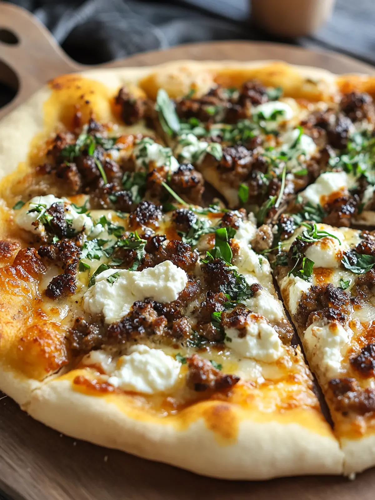 Sausage Ricotta Honey Hot Pizza in 5 Easy Steps to Yummy Bliss 2 Sausage Ricotta Honey Hot Pizza in 5 Easy Steps for the Ultimate Sweet-Heat Slice