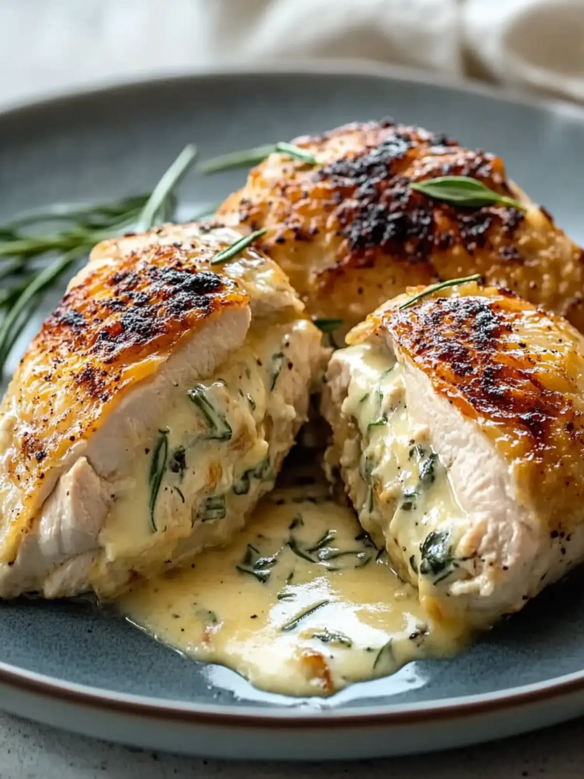 Ruth’s Chris Stuffed Chicken: Ultimate Cheesy Copycat Recipe 4 Ruth’s Chris Stuffed Chicken: The Best Creamy Cheesy Copycat