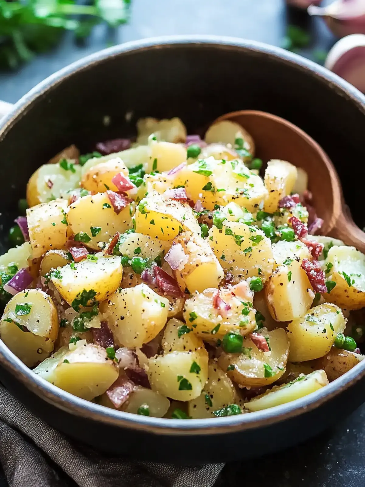 Zesty German Potato Salad Recipe for Comfort Food Lovers 4 German Potato Salad Recipe