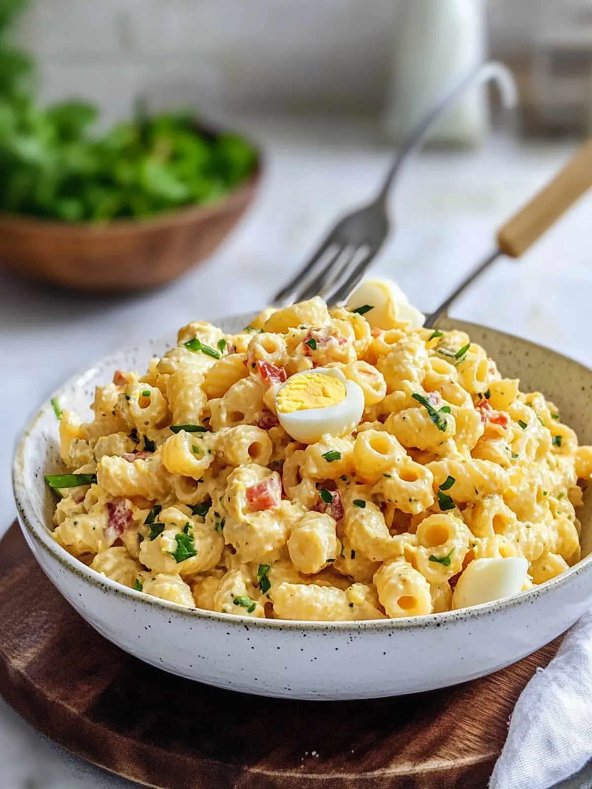 Deviled Egg Pasta Salad: A Creamy Twist on Classic Flavor 3 Deviled Egg Pasta Salad