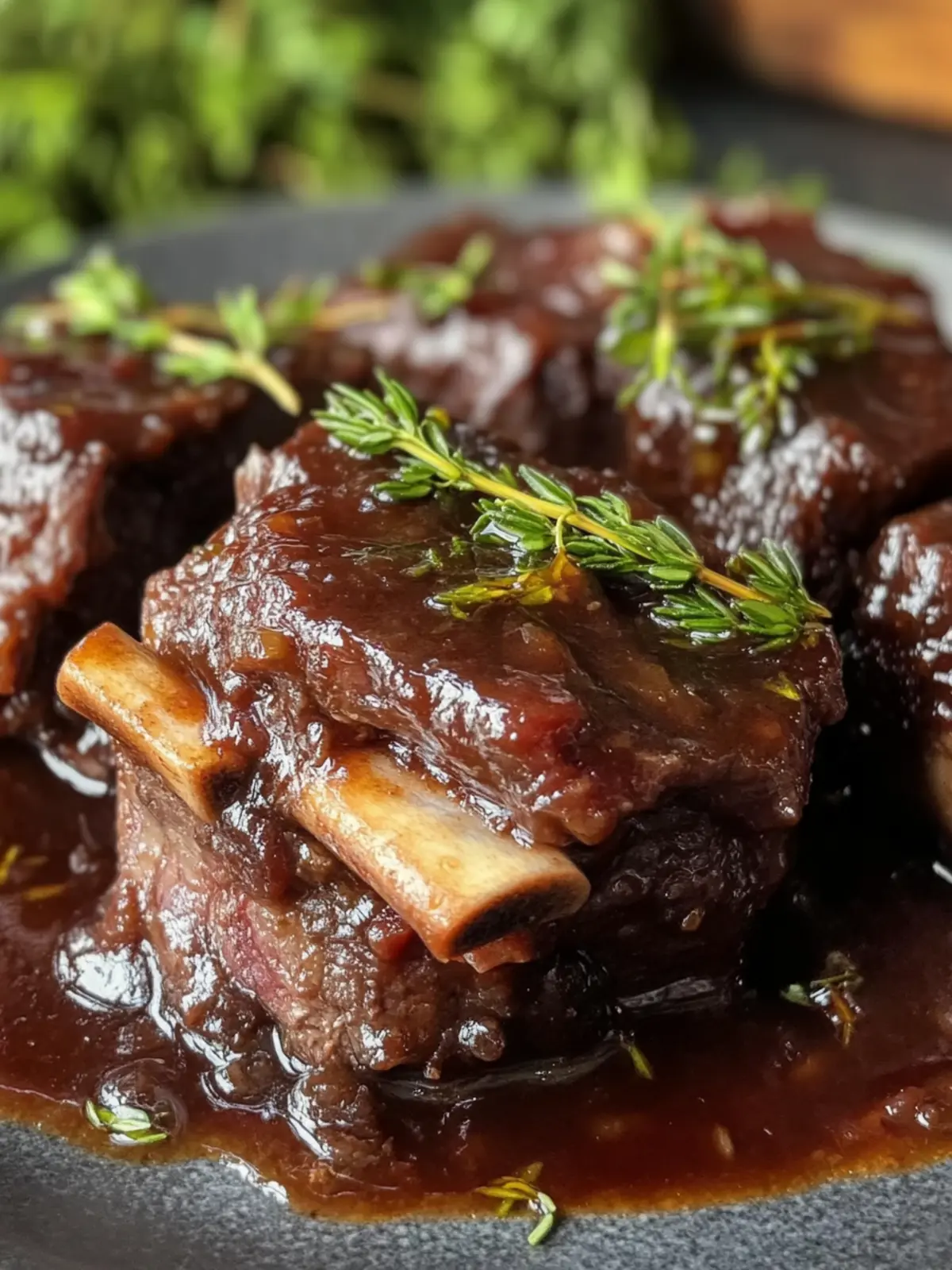 Easy Tender Slow Cooker Red Wine Braised Beef Short Ribs Recipe 2 Tender Slow Cooker Red Wine Braised Beef Short Ribs Recipe Easy and Perfect for Dinner