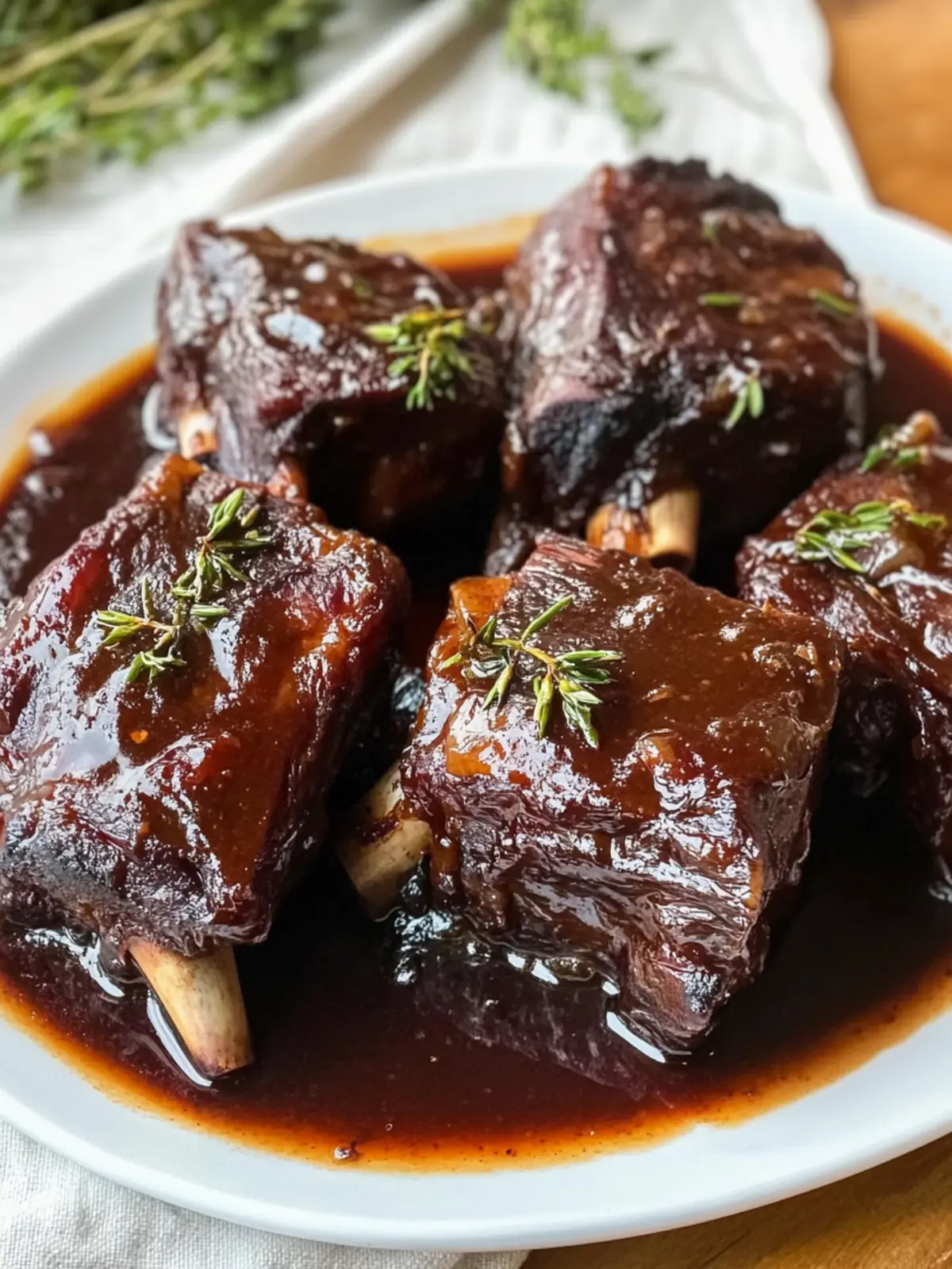 Easy Tender Slow Cooker Red Wine Braised Beef Short Ribs Recipe 4 Tender Slow Cooker Red Wine Braised Beef Short Ribs Recipe Easy and Perfect for Dinner