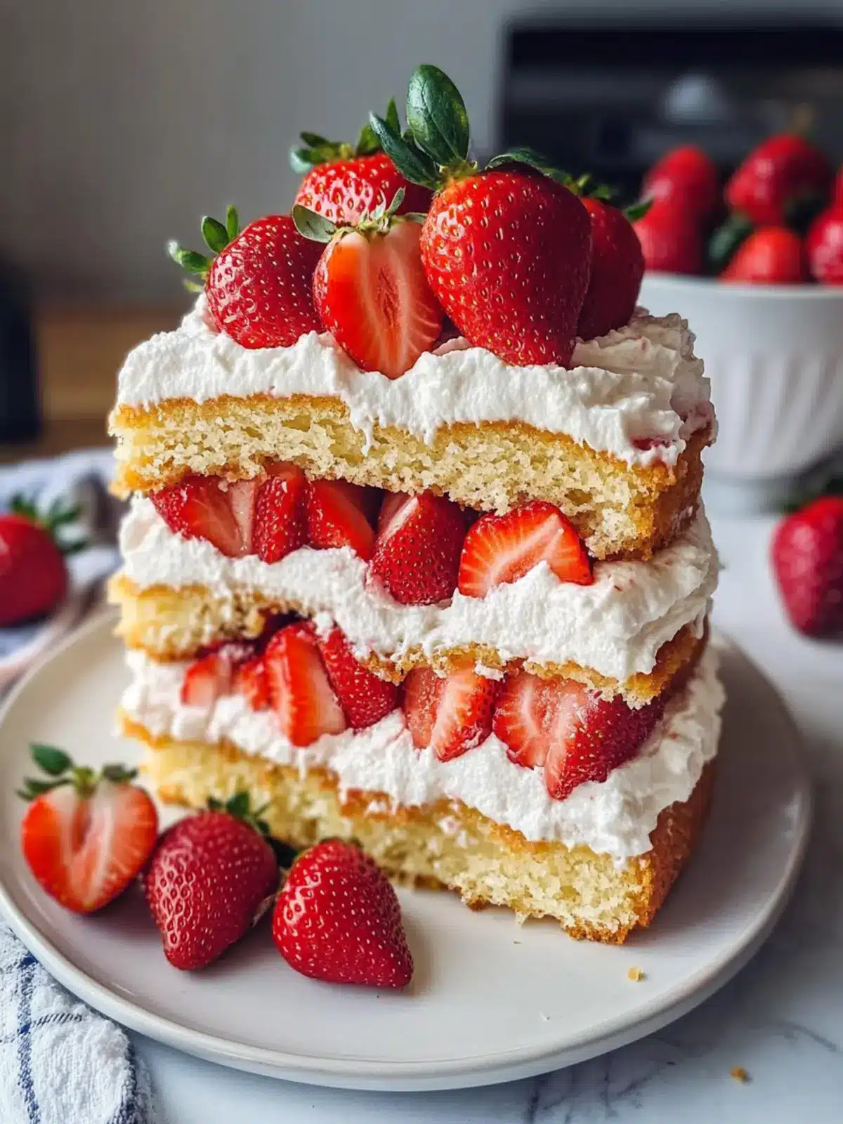 Irresistible Strawberry Shortcake Cake Recipe You'll Love 2 Irresistible Strawberry Shortcake Cake Recipe You Must Try