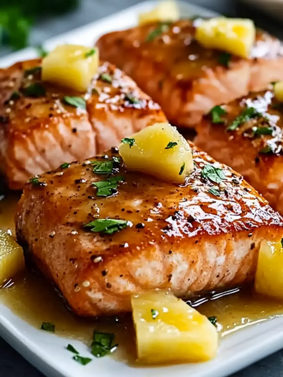 Honey Pineapple Glazed Salmon Recipe You Must Try Tonight 3 Honey Pineapple Glazed Salmon Recipe is a must-try!
