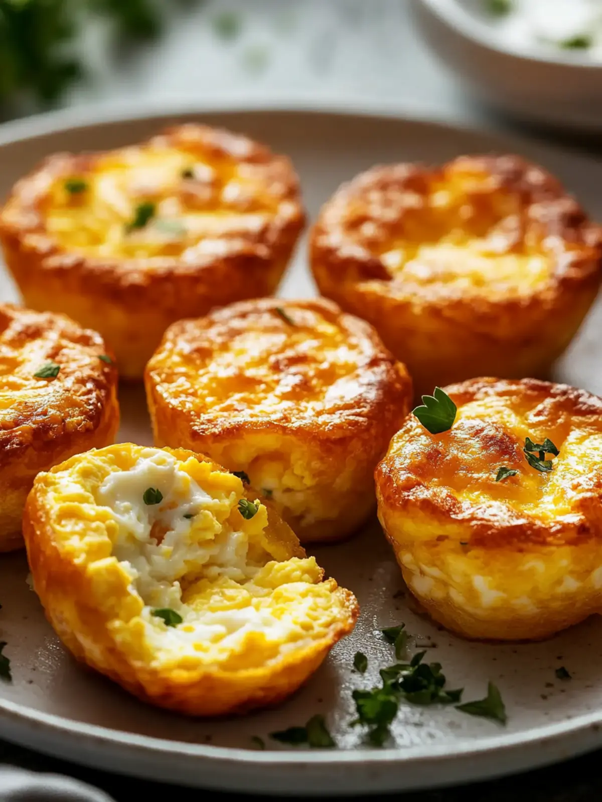 Fluffy Breakfast Cottage Cheese Egg Bites You’ll Crave Every Morning 4 Fluffy Breakfast Cottage Cheese Egg Bites