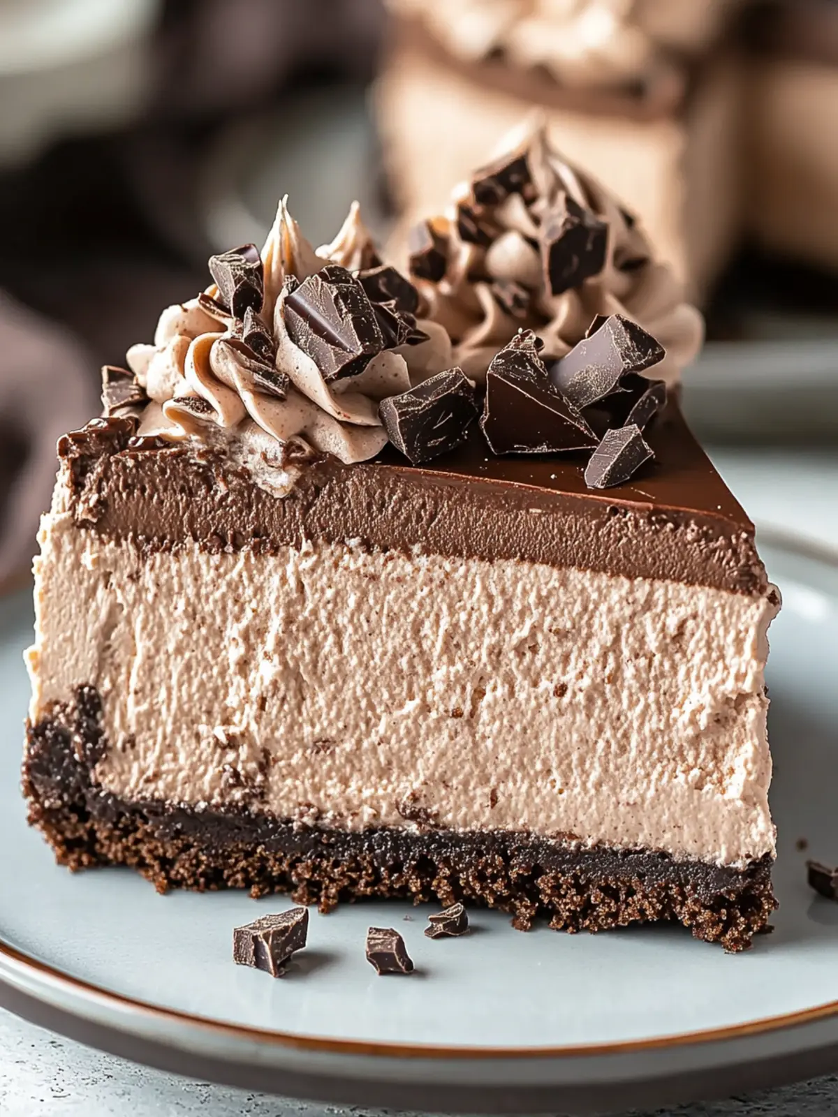 Decadent Copycat Hershey’s Chocolate Bar Cheesecake Delight 2 Copycat Hershey’s Chocolate Bar Cheesecake