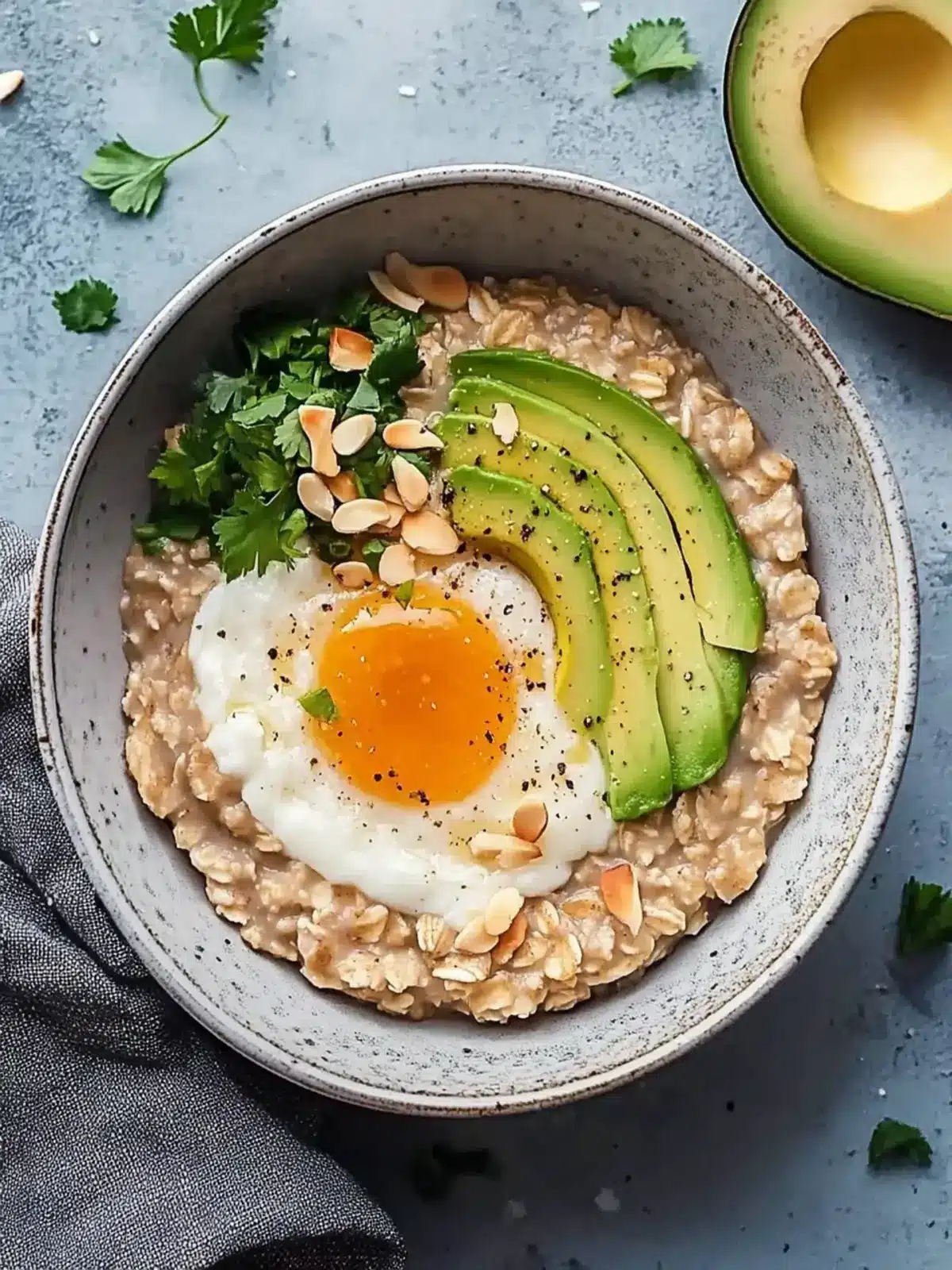 Simple Savory Avocado Oatmeal for a Wholesome Breakfast Boost 3 Simple Savory Avocado Oatmeal