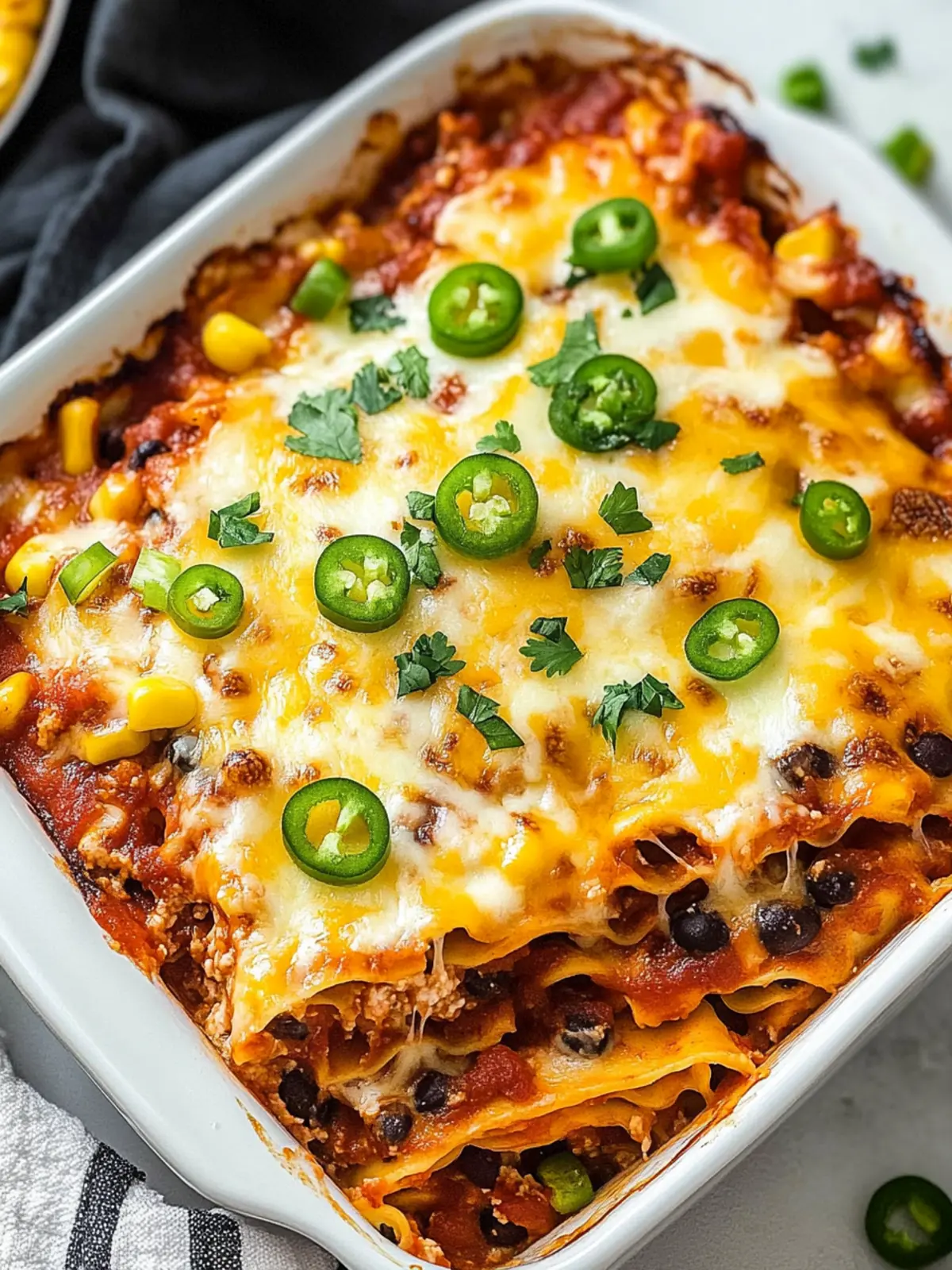 Mexican Lasagna Tortilla Casserole for Quick Family Dinners 2 Mexican Lasagna Tortilla Casserole