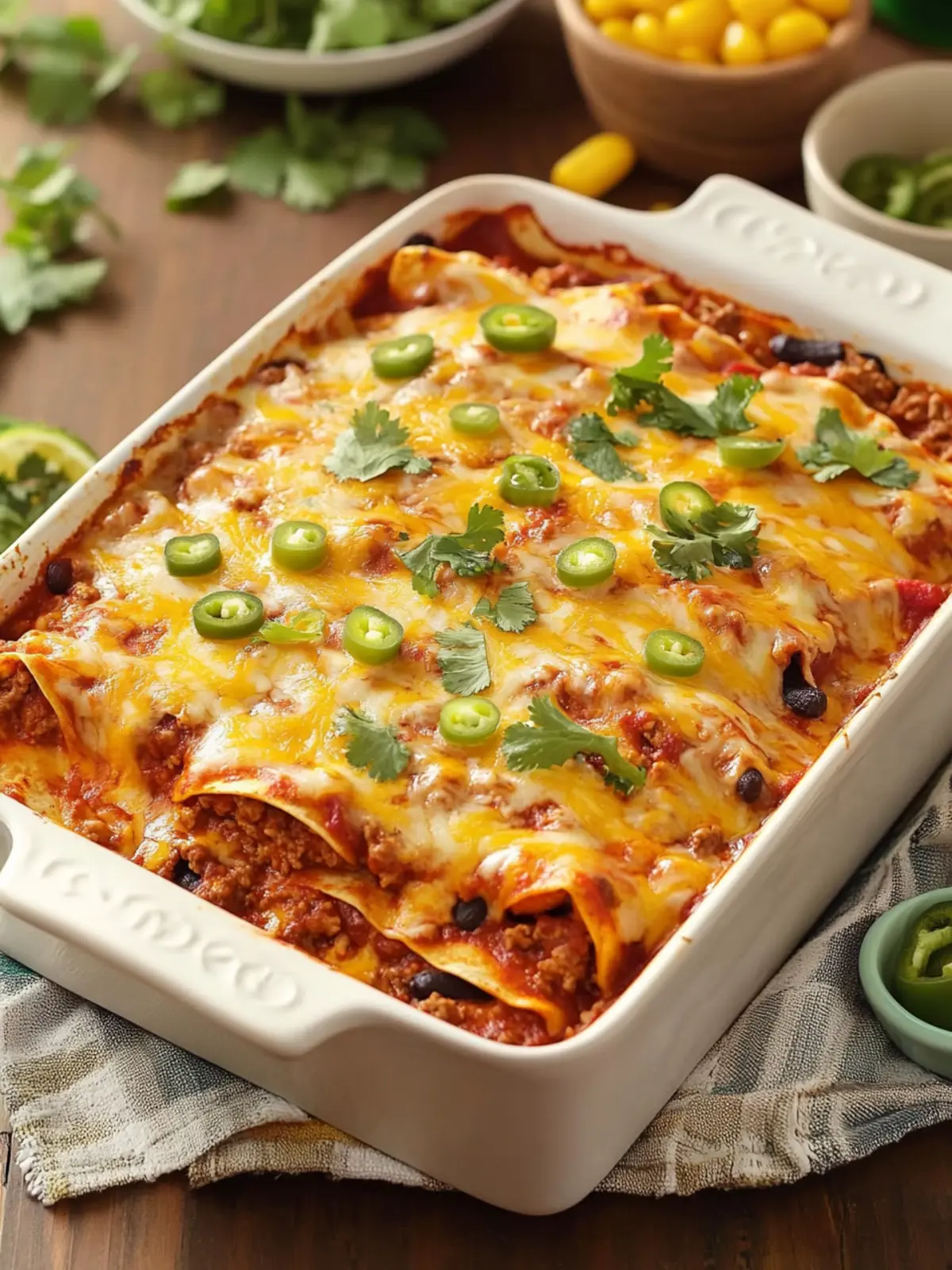 Savory Beef Enchilada Casserole for Busy Weeknight Wins 5 Beef Enchilada Casserole