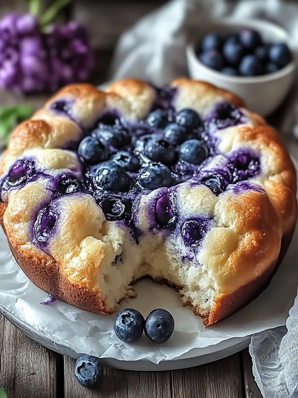 Cottage Cheese Blueberry Cloud Bread: Your Fluffy Dream Snack 5 Cottage Cheese Blueberry Cloud Bread: Light, Fluffy Perfection