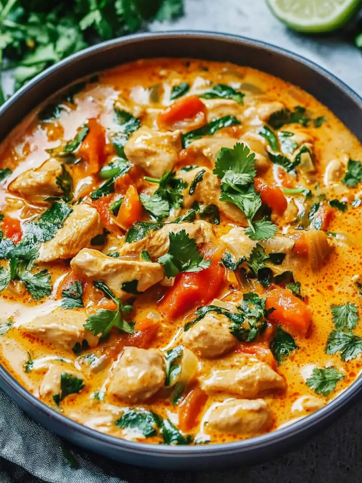 Delicious Thai Coconut Chicken Curry Recipe in 30 Minutes 2 Thai Coconut Chicken Curry Recipe