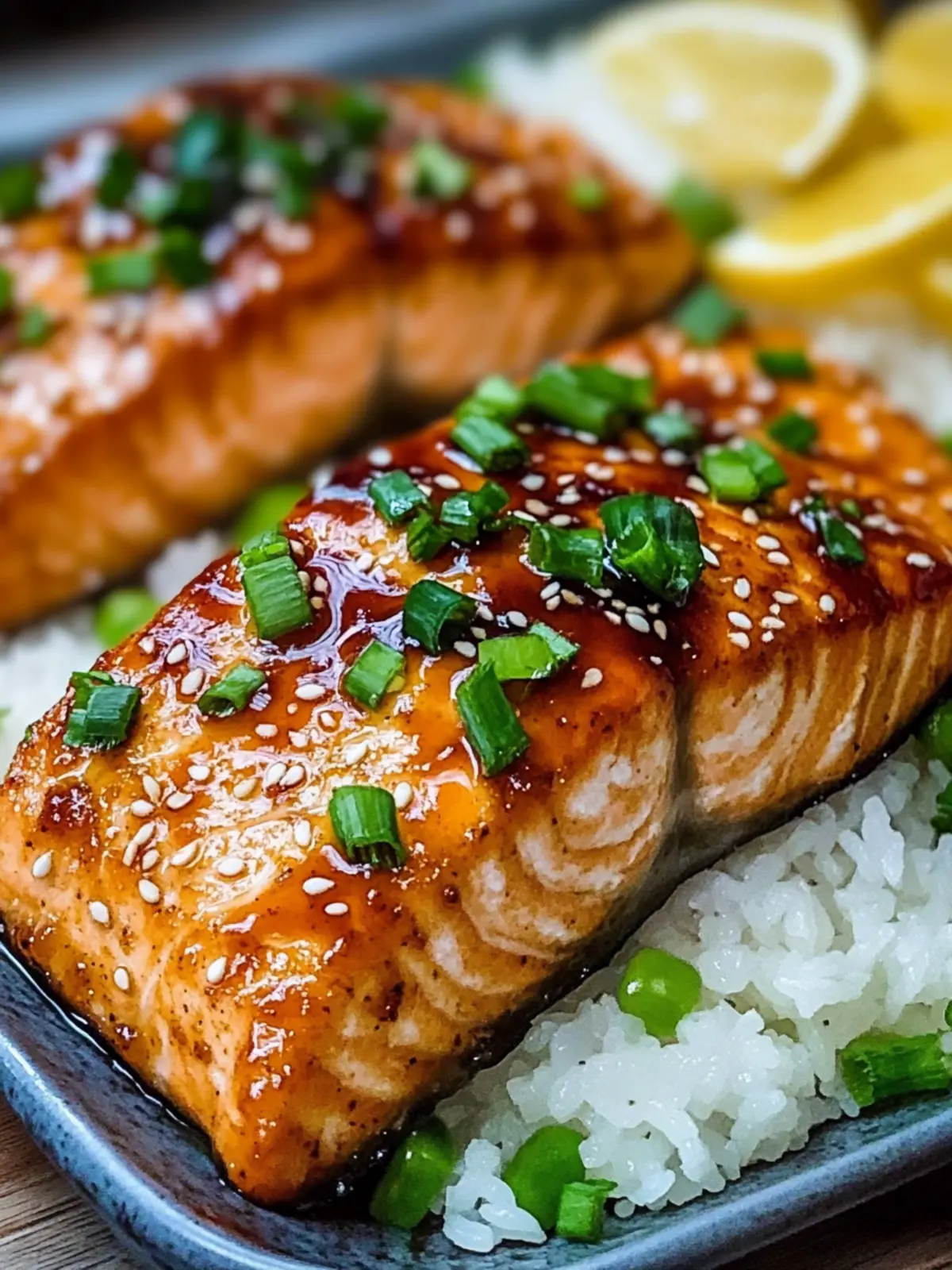 Savory Teriyaki Salmon: A Quick 15-Minute Dinner Delight 4 Teriyaki Salmon