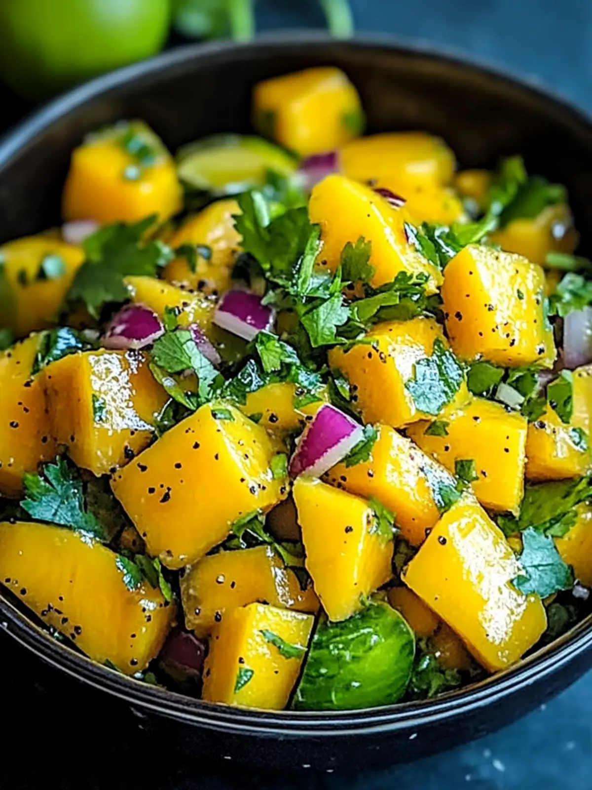 Mango Salad with Lime Dressing: Your Ultimate Summer Refreshment 2 Mango Salad with Lime Dressing: An Incredible Ultimate Recipe