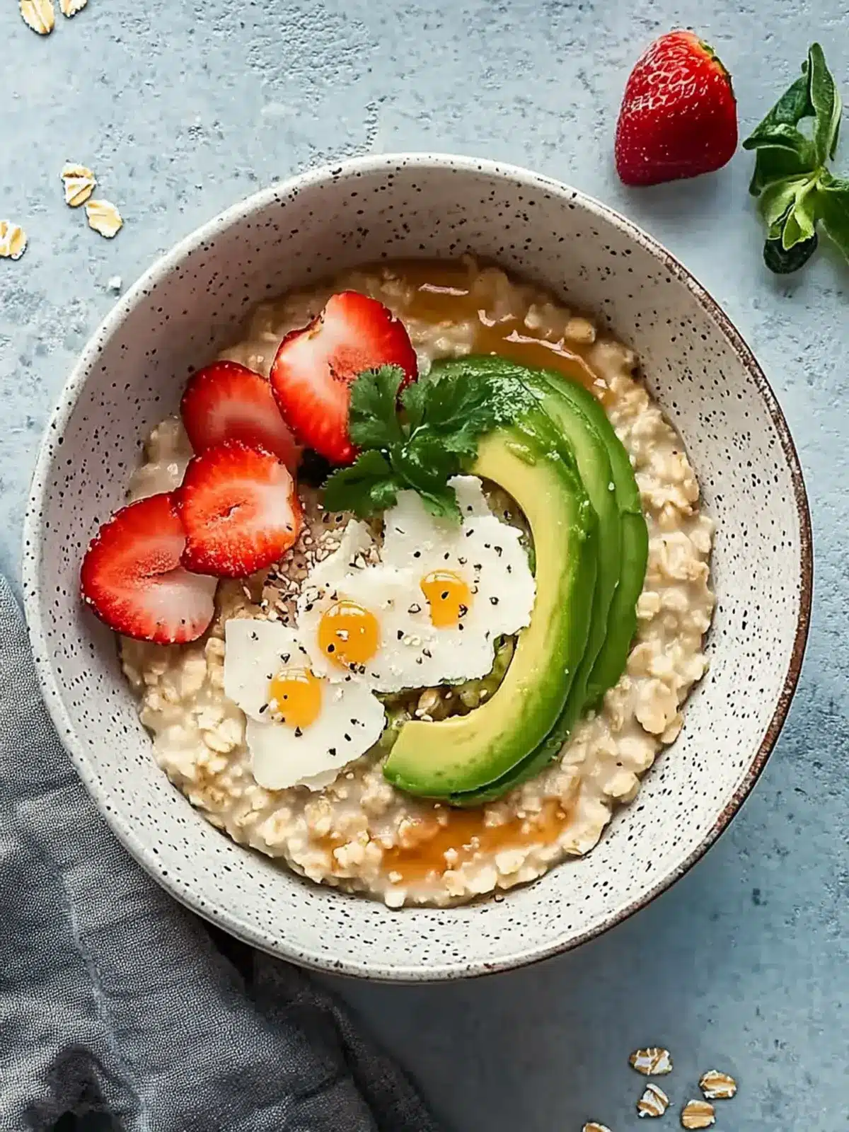 Simple Savory Avocado Oatmeal for a Wholesome Breakfast Boost 2 Simple Savory Avocado Oatmeal