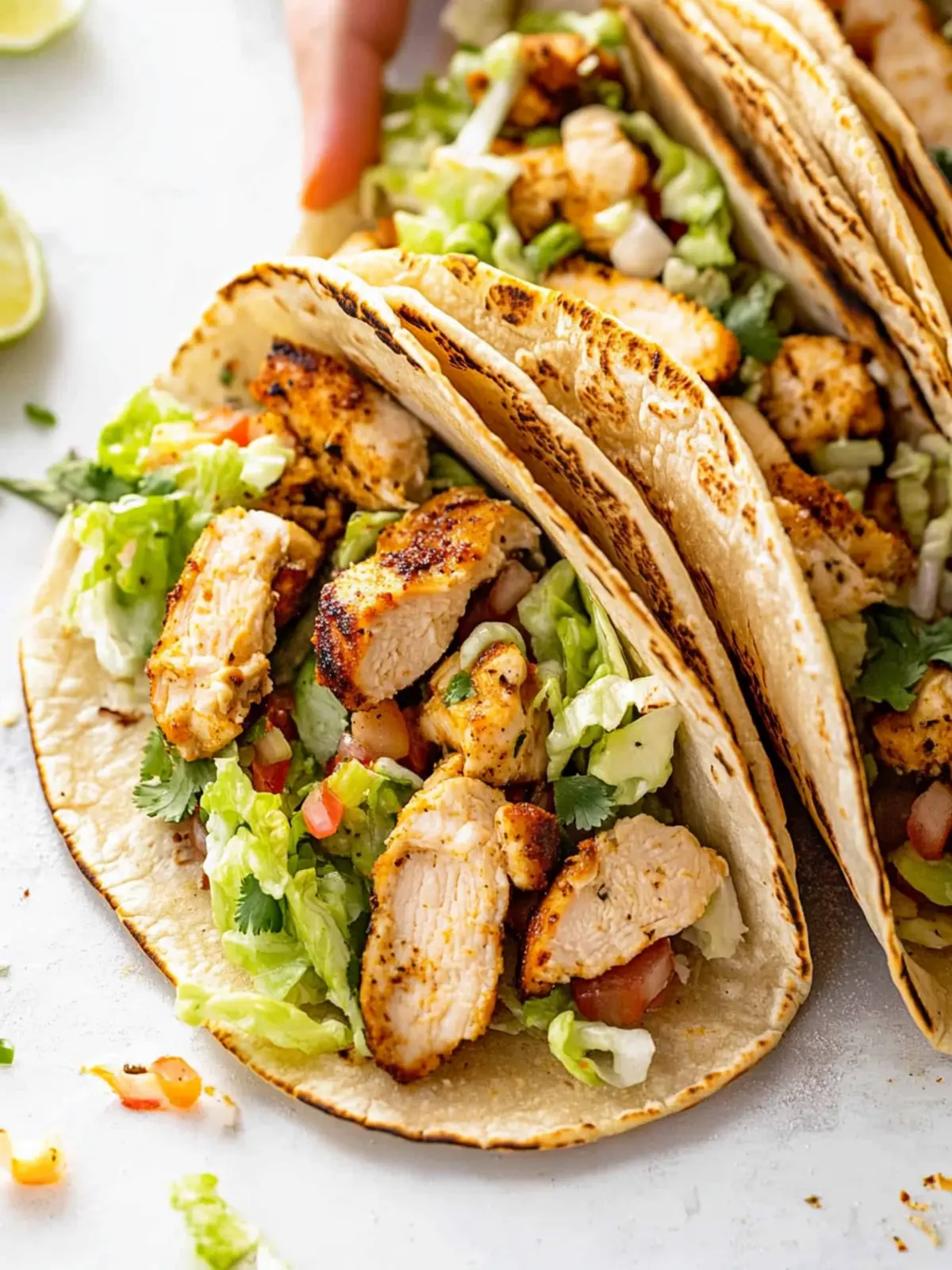 Chicken Caesar Smash Tacos: A Flavor Explosion You Need! 2 Chicken Caesar Smash Tacos