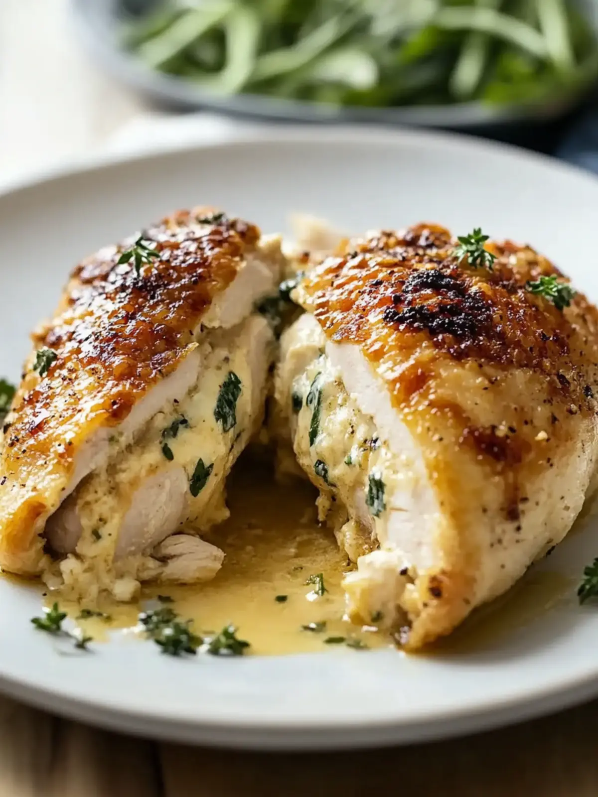 Ruth’s Chris Stuffed Chicken: Ultimate Cheesy Copycat Recipe 5 Ruth’s Chris Stuffed Chicken: The Best Creamy Cheesy Copycat