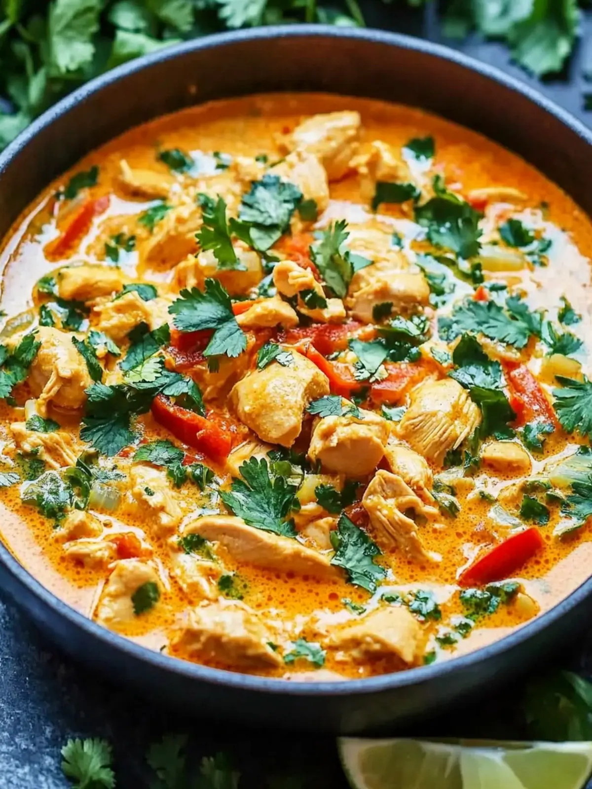Delicious Thai Coconut Chicken Curry Recipe in 30 Minutes 4 Thai Coconut Chicken Curry Recipe