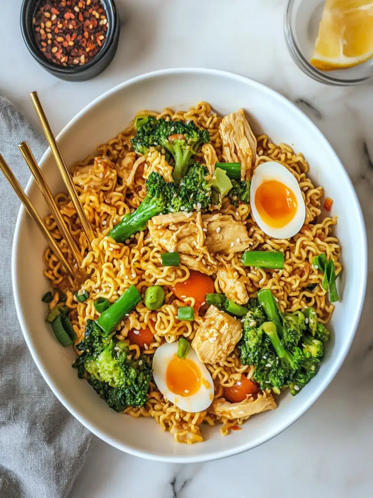 Easy Chicken Ramen Stir Fry Recipe In 30 Minutes for Busy Nights 4 Chicken Ramen Stir Fry Recipe In 30 Minutes