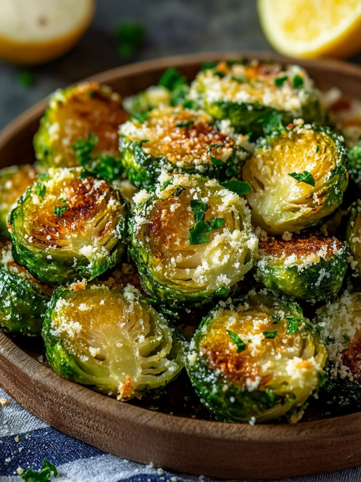 Crispy Parmesan Smashed Brussels Sprouts Recipe You'll Love 3 Crispy Parmesan Smashed Brussels Sprouts Recipe